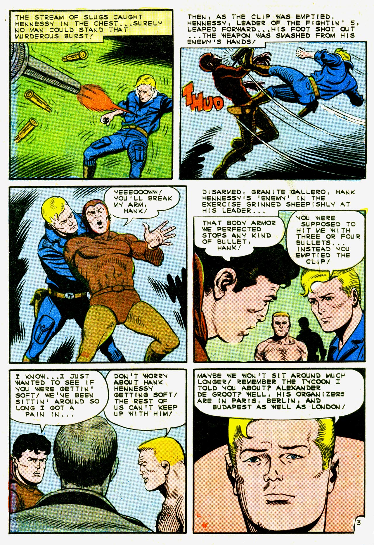 Read online The Fightin' 5 comic -  Issue #37 - 5