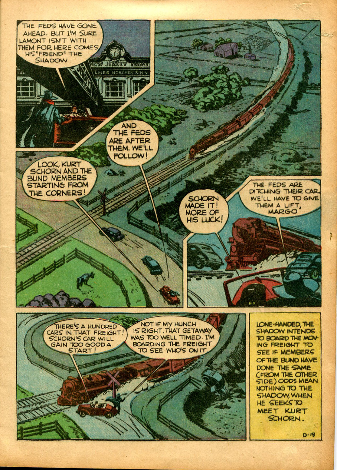 Read online Shadow Comics comic -  Issue #13 - 15