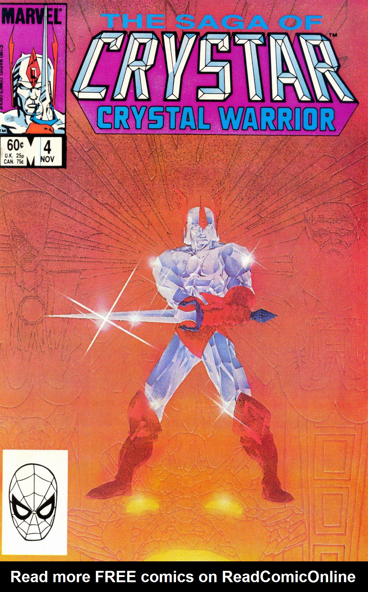 Read online The Saga of Crystar, Crystal Warrior comic -  Issue #4 - 1