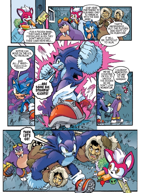 Read online Sonic Comics Spectacular: Speed of Sound comic -  Issue # Full - 128