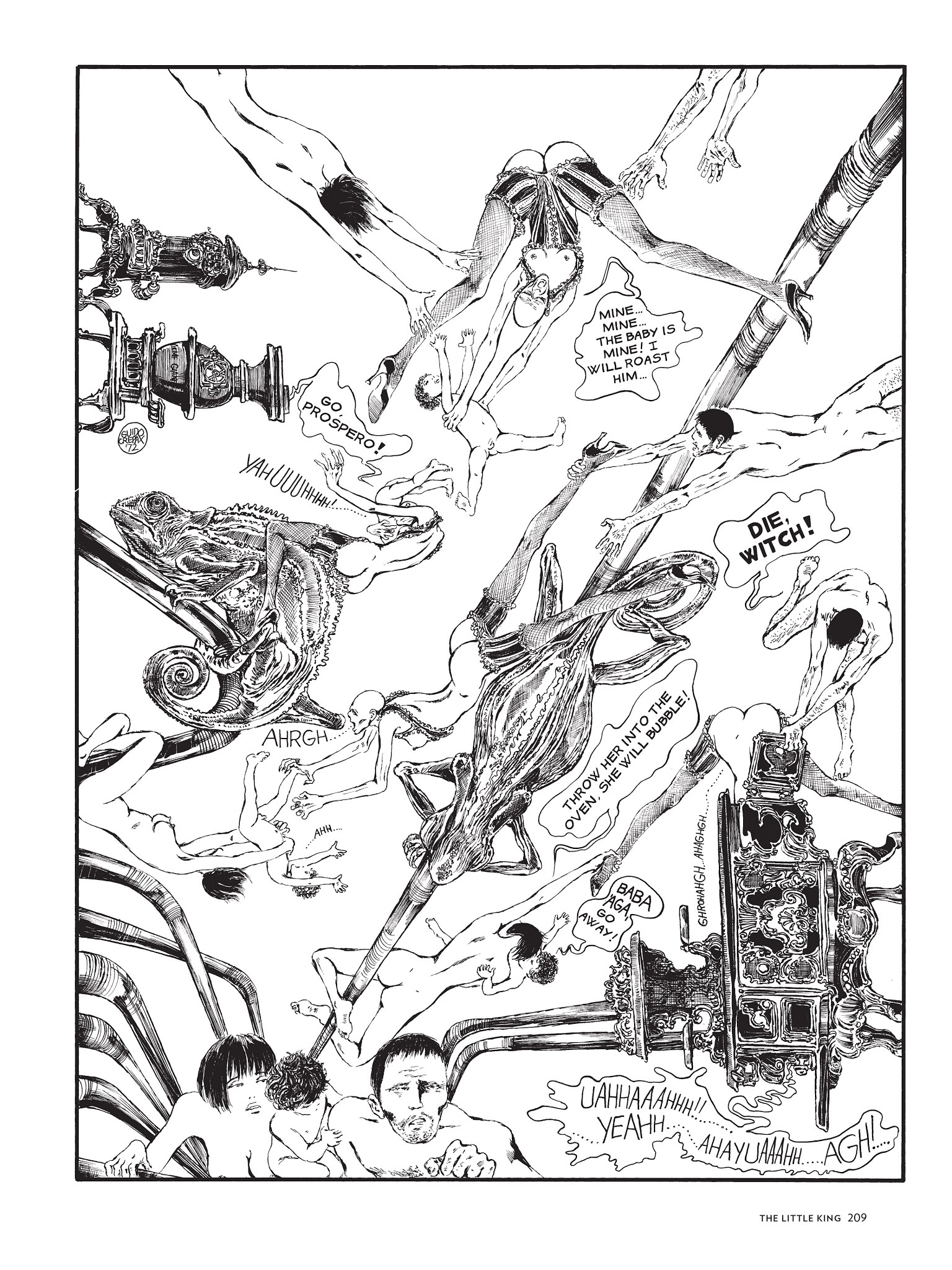Read online The Complete Crepax comic -  Issue # TPB 3 - 199