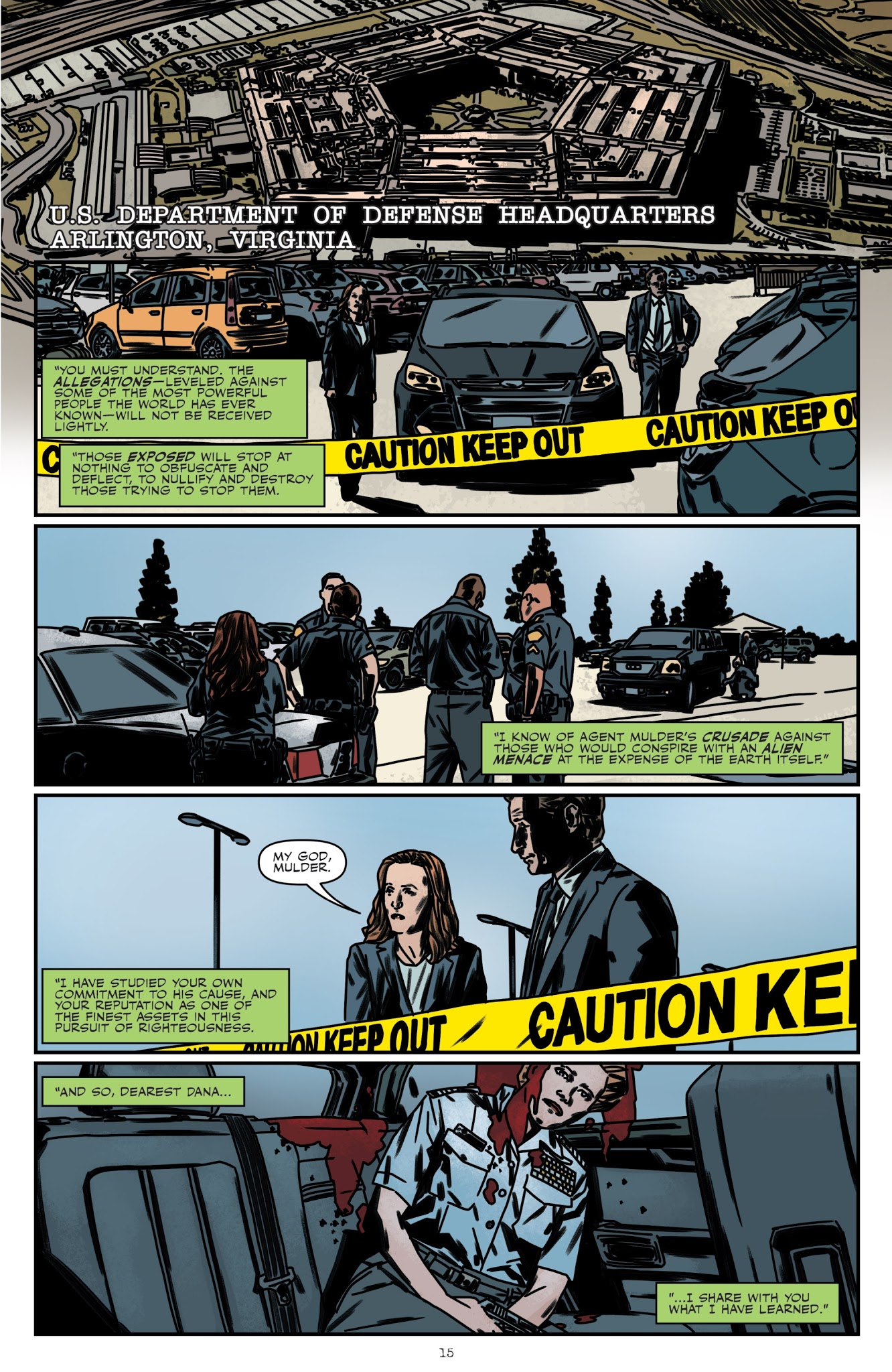 Read online The X-Files (2016) comic -  Issue #17 - 17