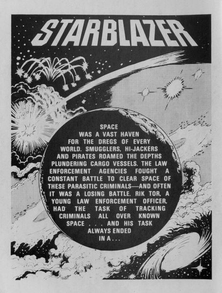 Read online Starblazer comic -  Issue #25 - 2