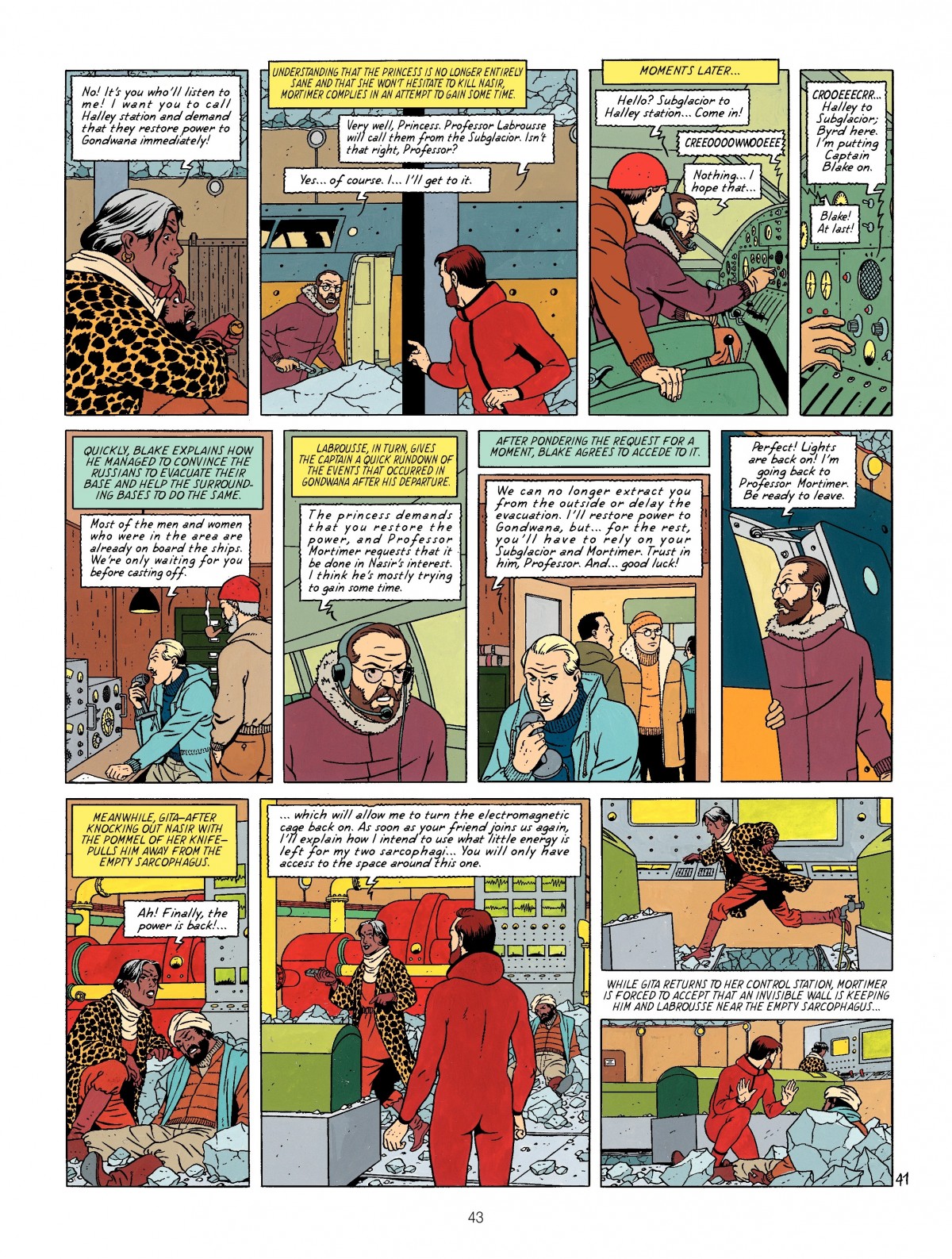 Read online Blake & Mortimer comic -  Issue #10 - 45