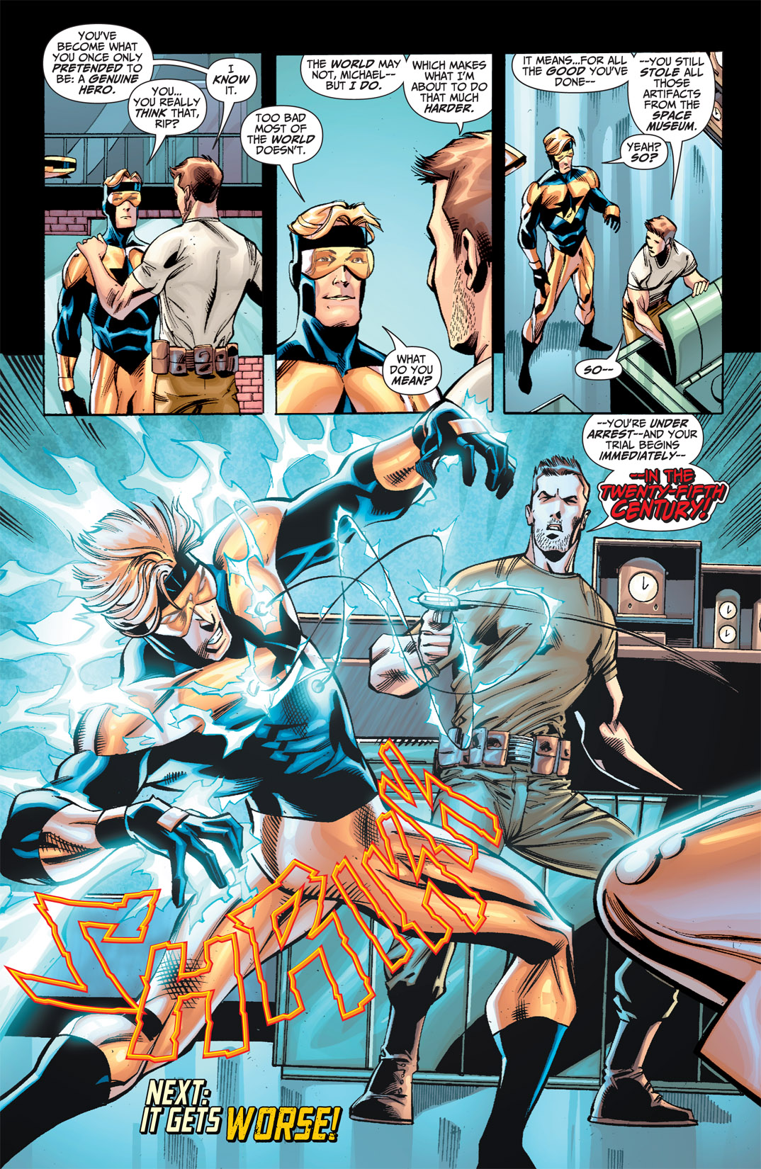 Read online Booster Gold (2007) comic -  Issue #40 - 21