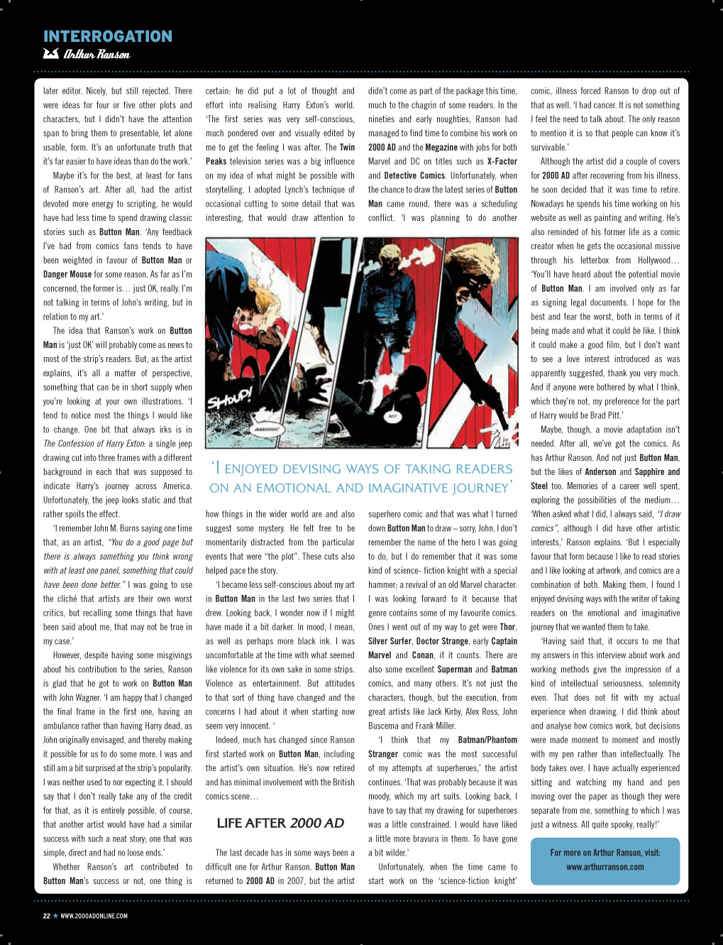 Read online Judge Dredd Megazine (Vol. 5) comic -  Issue #303 - 22