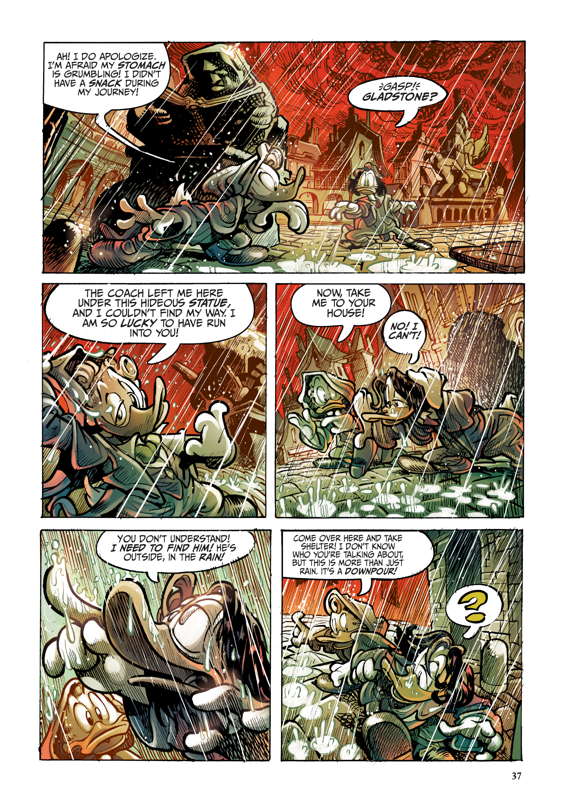 Read online Disney Frankenstein, Starring Donald Duck comic -  Issue # TPB - 37