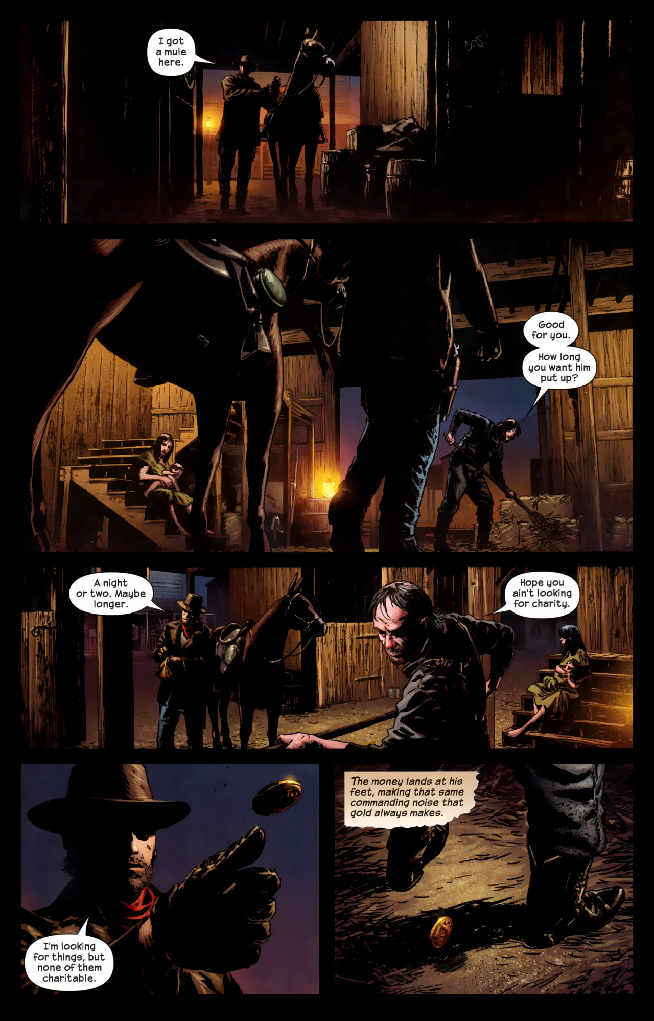 Read online Dark Tower: The Gunslinger - The Battle of Tull comic -  Issue #1 - 14