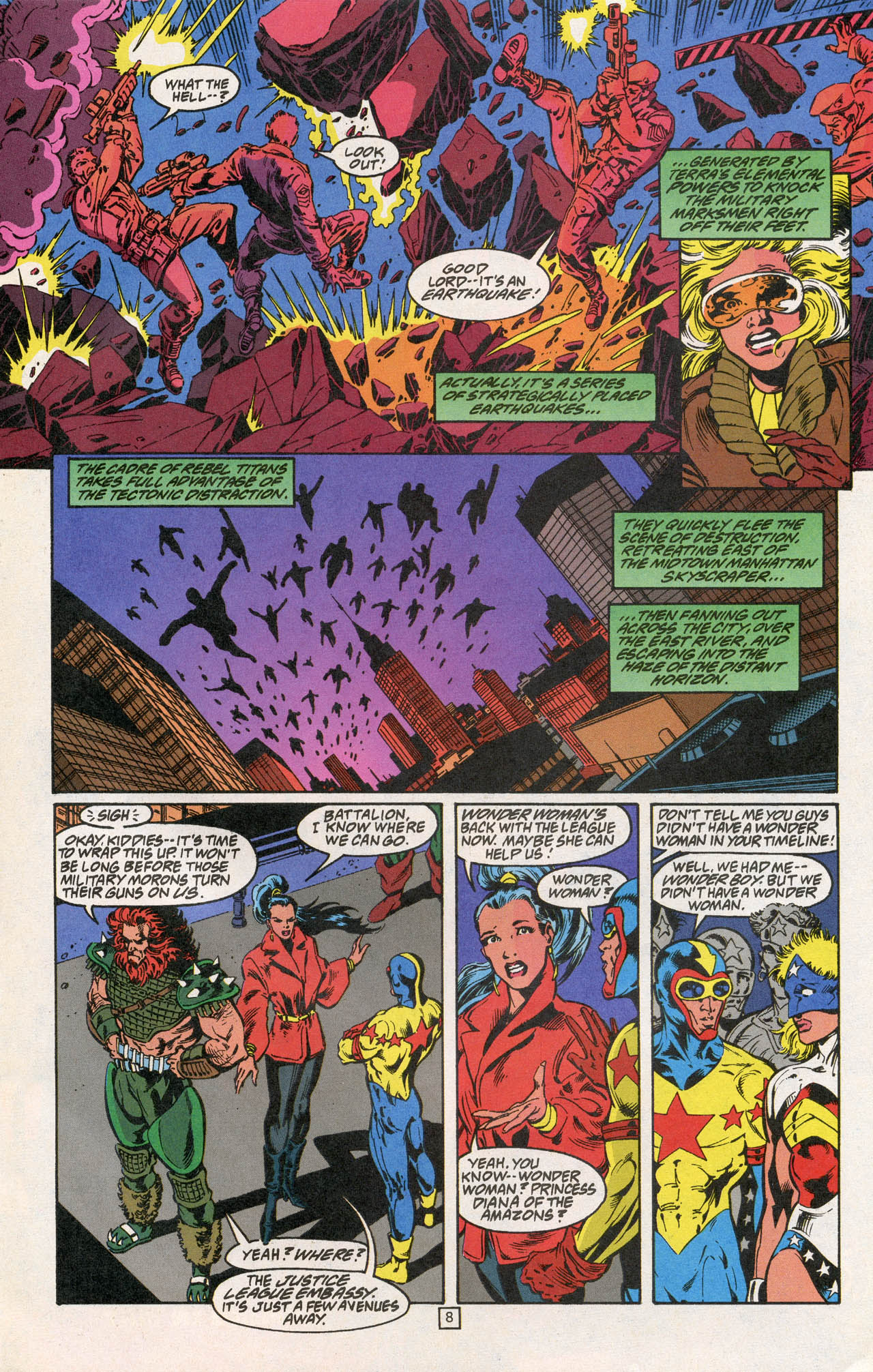 Read online Team Titans comic -  Issue #21 - 10