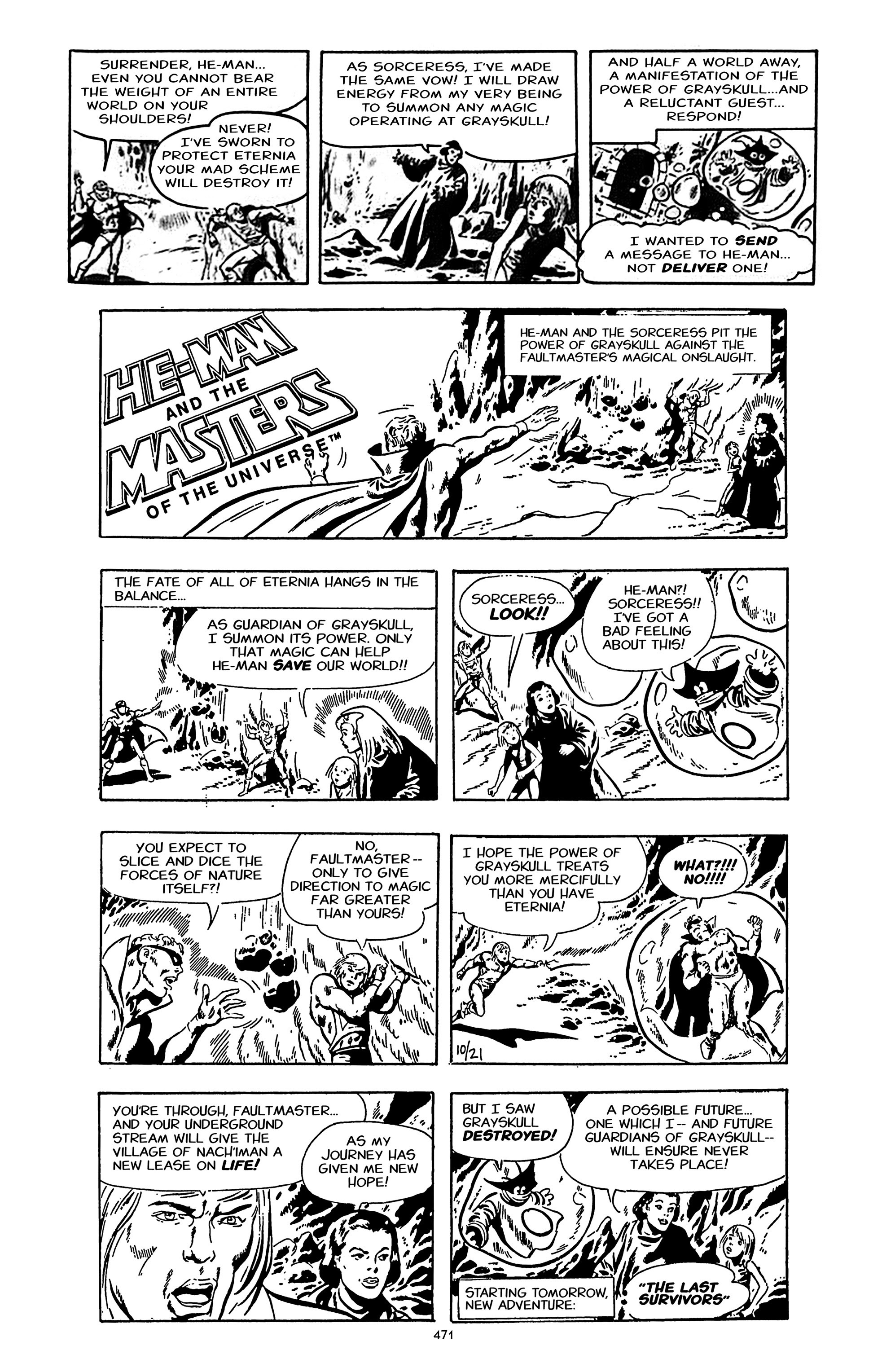 Read online He-Man and the Masters of the Universe: The Newspaper Comic Strips comic -  Issue # TPB (Part 5) - 71