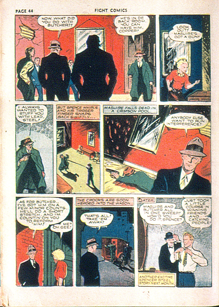 Read online Fight Comics comic -  Issue #13 - 45