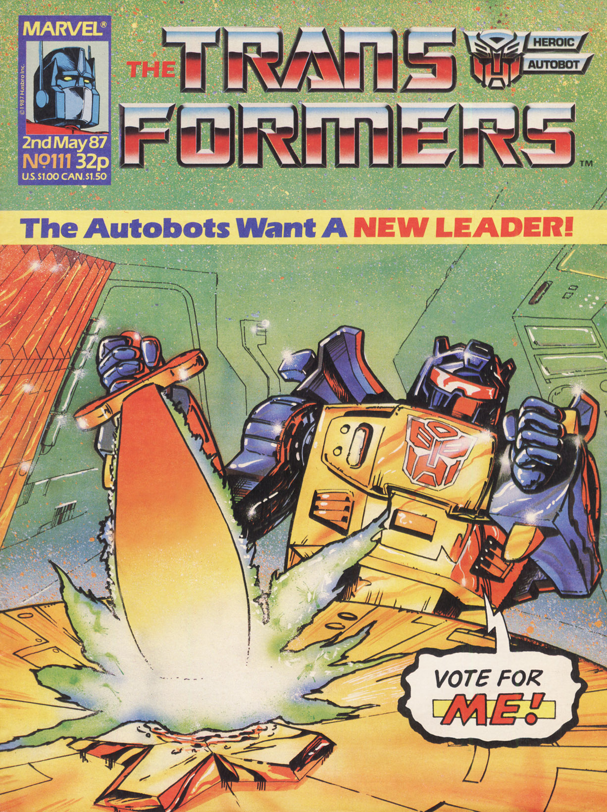 Read online The Transformers (UK) comic -  Issue #111 - 1