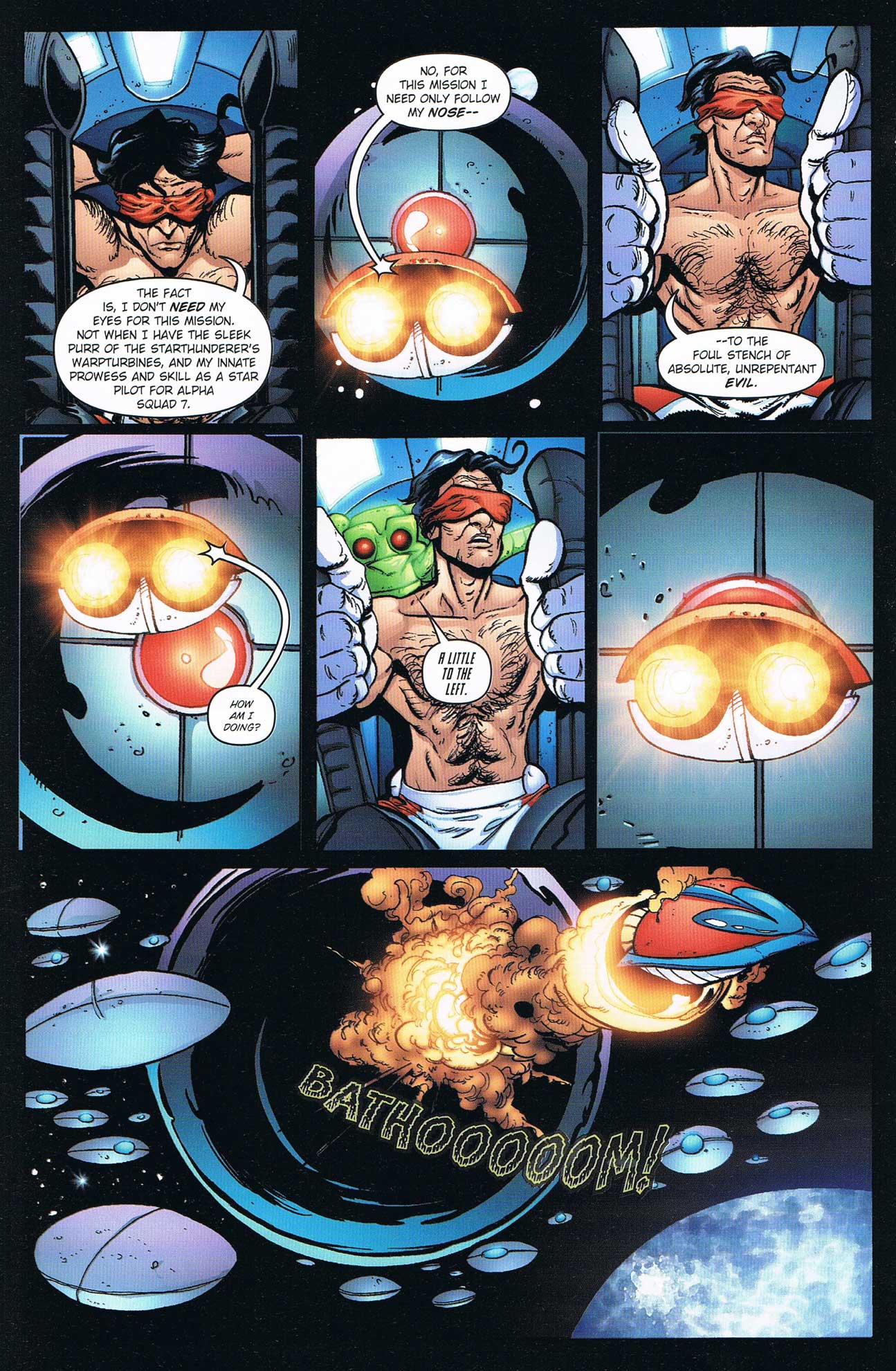 Read online Stephen Colbert's Tek Jansen comic -  Issue #5 - 19