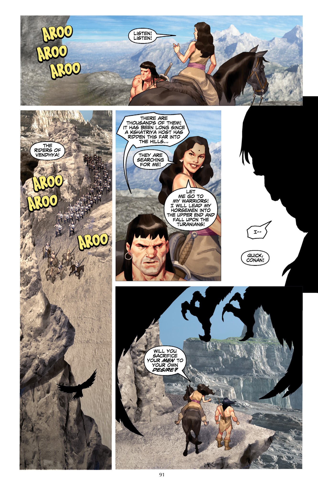 Read online Conan and the People of the Black Circle comic -  Issue # _TPB - 93
