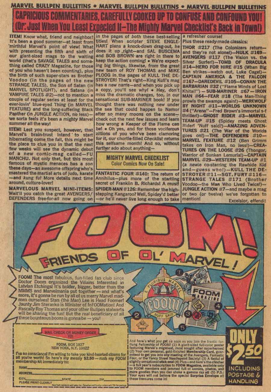Captain Marvel (1968) Issue #29 #29 - English 19