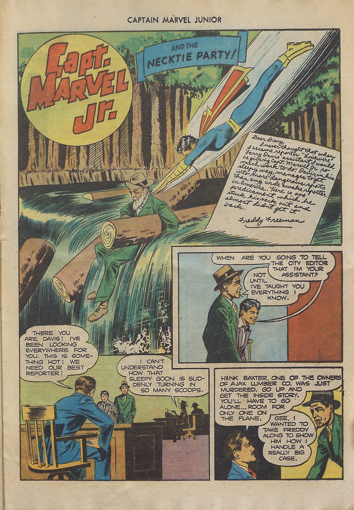 Read online Captain Marvel, Jr. comic -  Issue #22 - 25