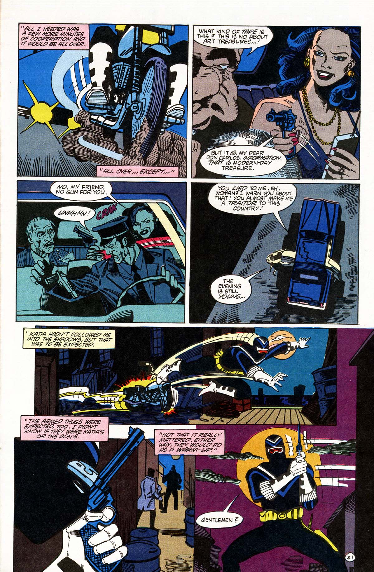 Read online Vigilante (1983) comic -  Issue #47 - 23