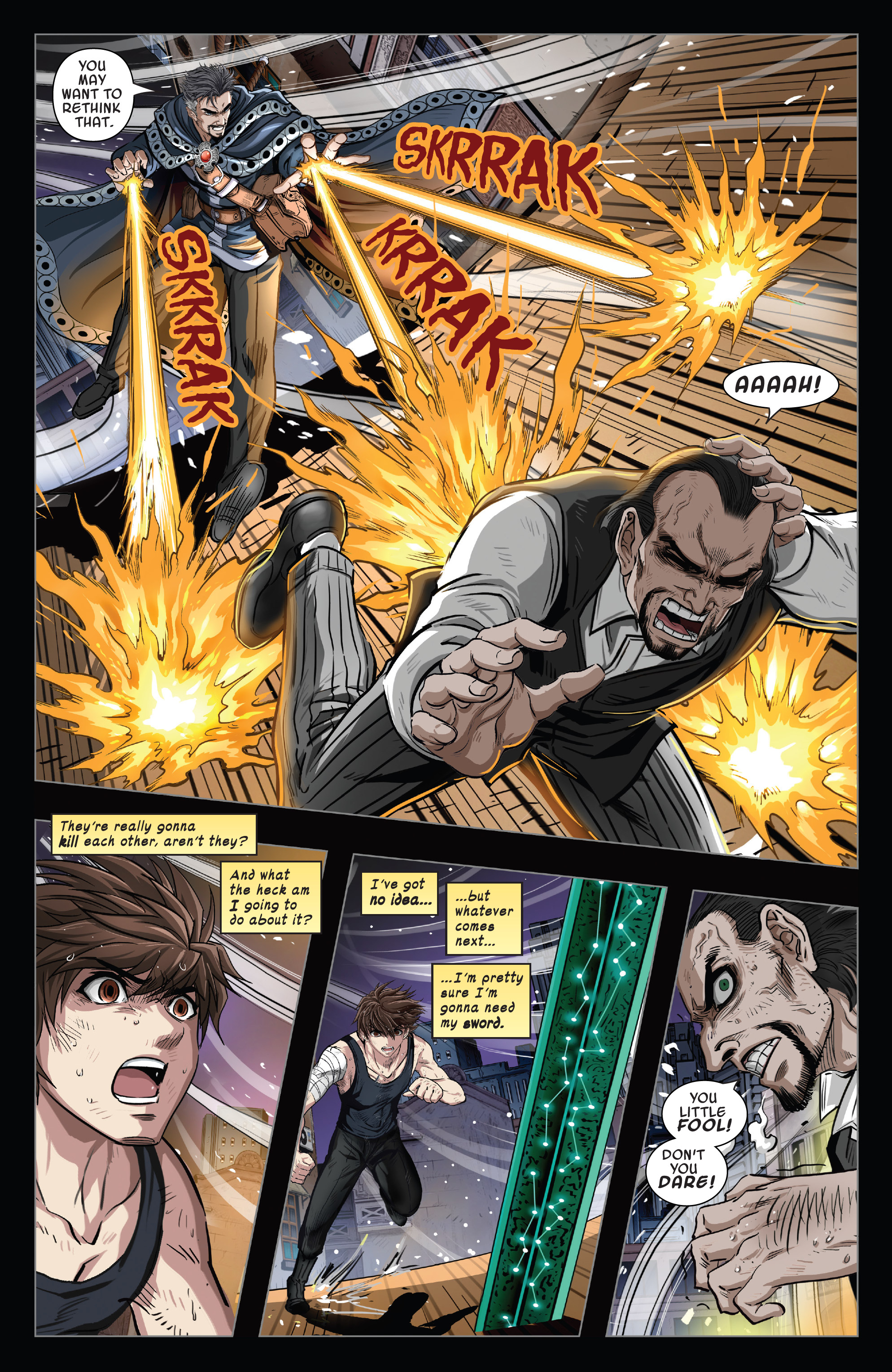 Read online Sword Master comic -  Issue #5 - 17