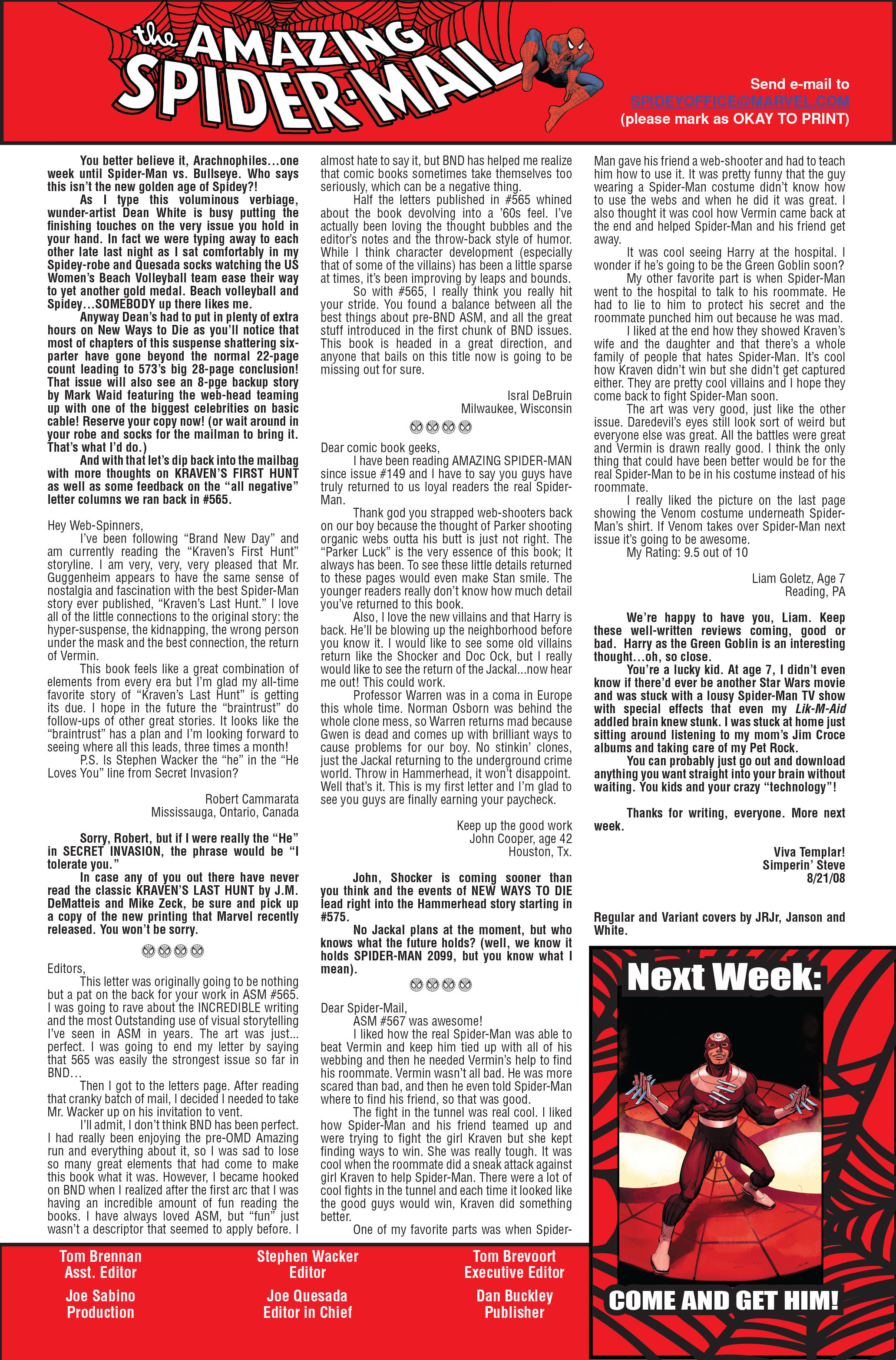 Read online The Amazing Spider-Man (1963) comic -  Issue #571 - 25
