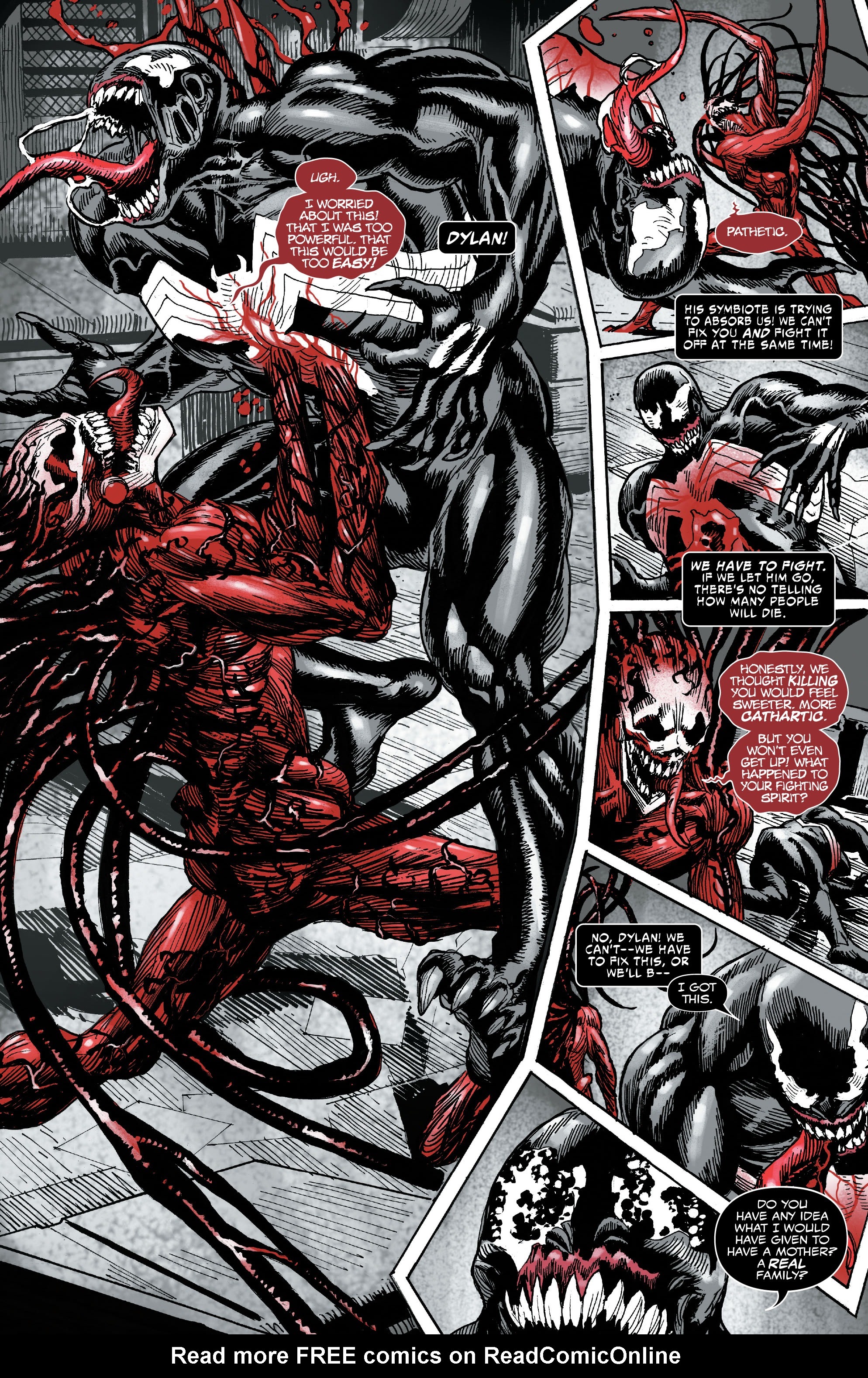 Read online Carnage: Black, White & Blood comic -  Issue #4 - 8