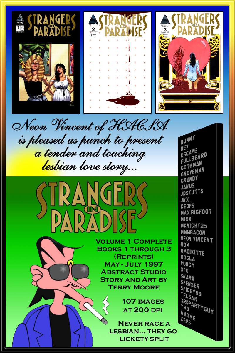 Read online Strangers in Paradise (1997) comic -  Issue #1 - 1