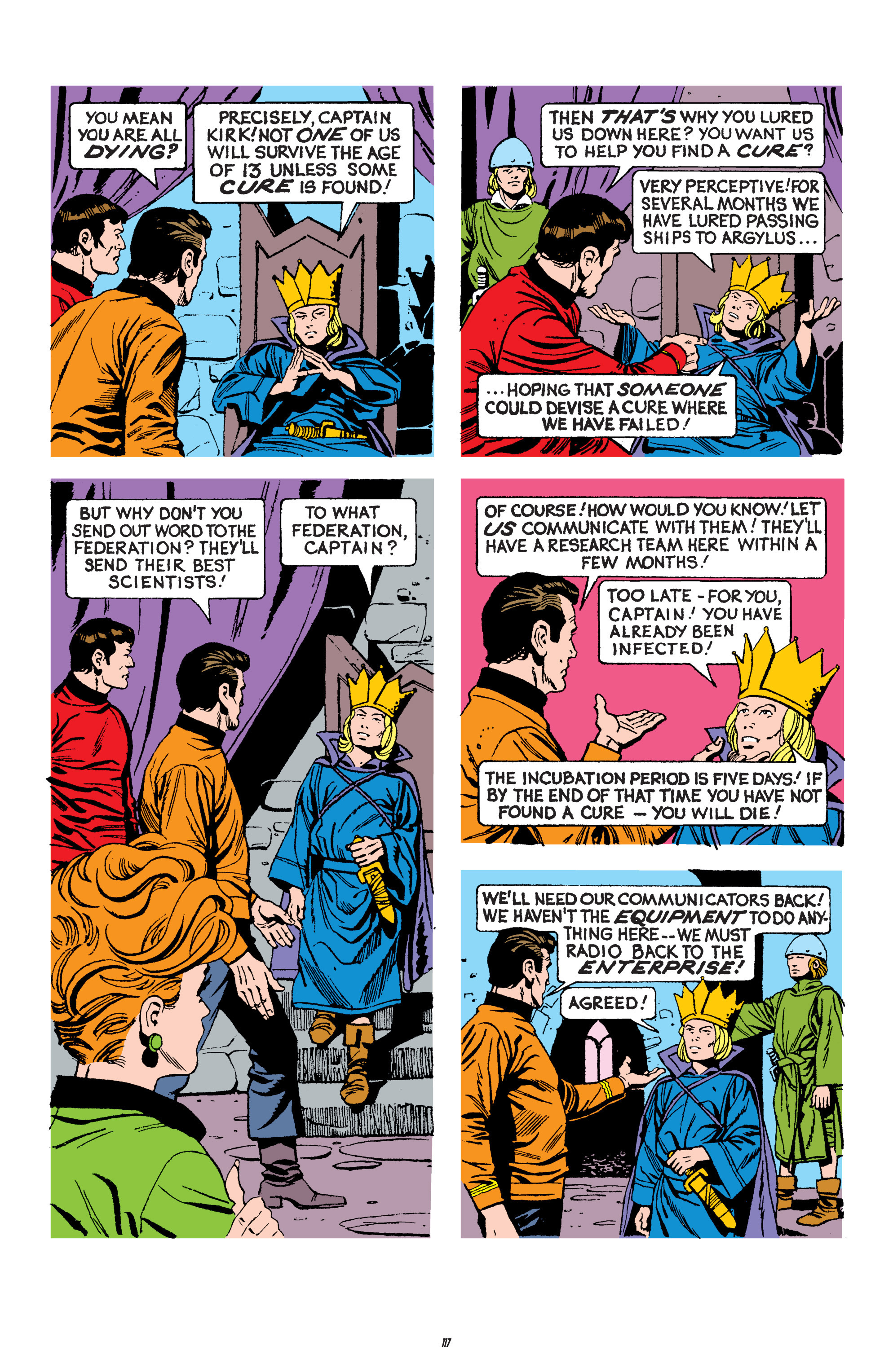 Read online Star Trek Archives comic -  Issue # TPB 4 - 117
