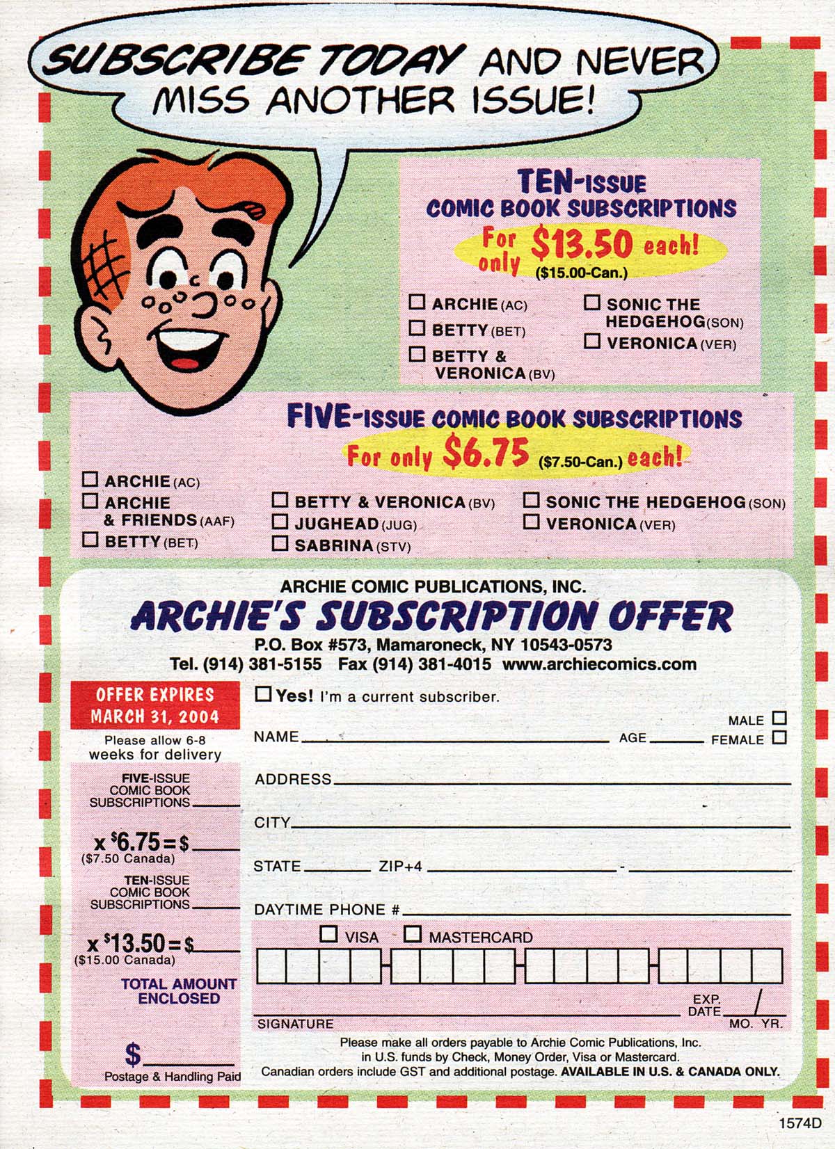 Read online Laugh Comics Digest comic -  Issue #190 - 22