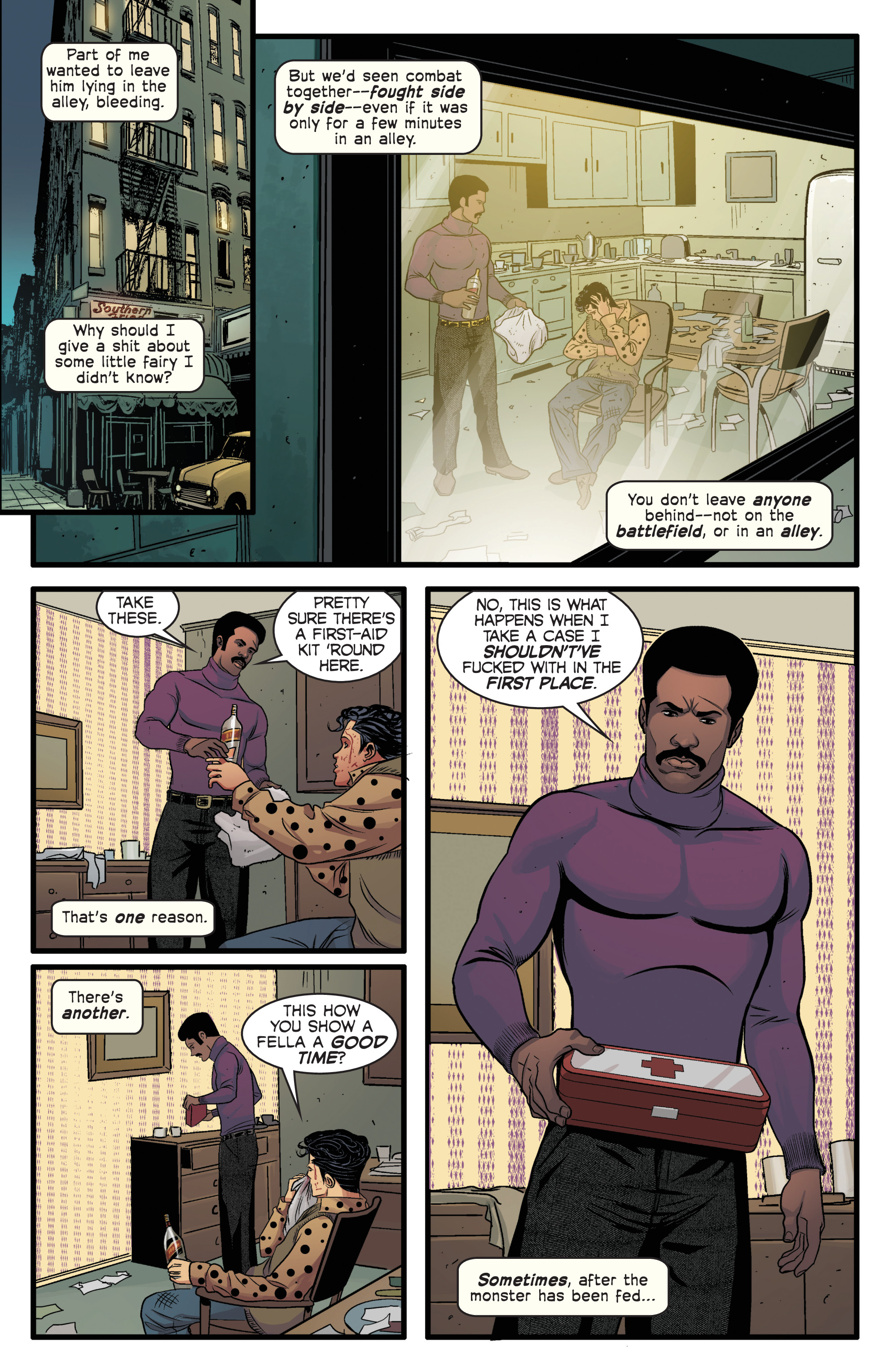 Read online Shaft: Imitation of Life comic -  Issue #1 - 21