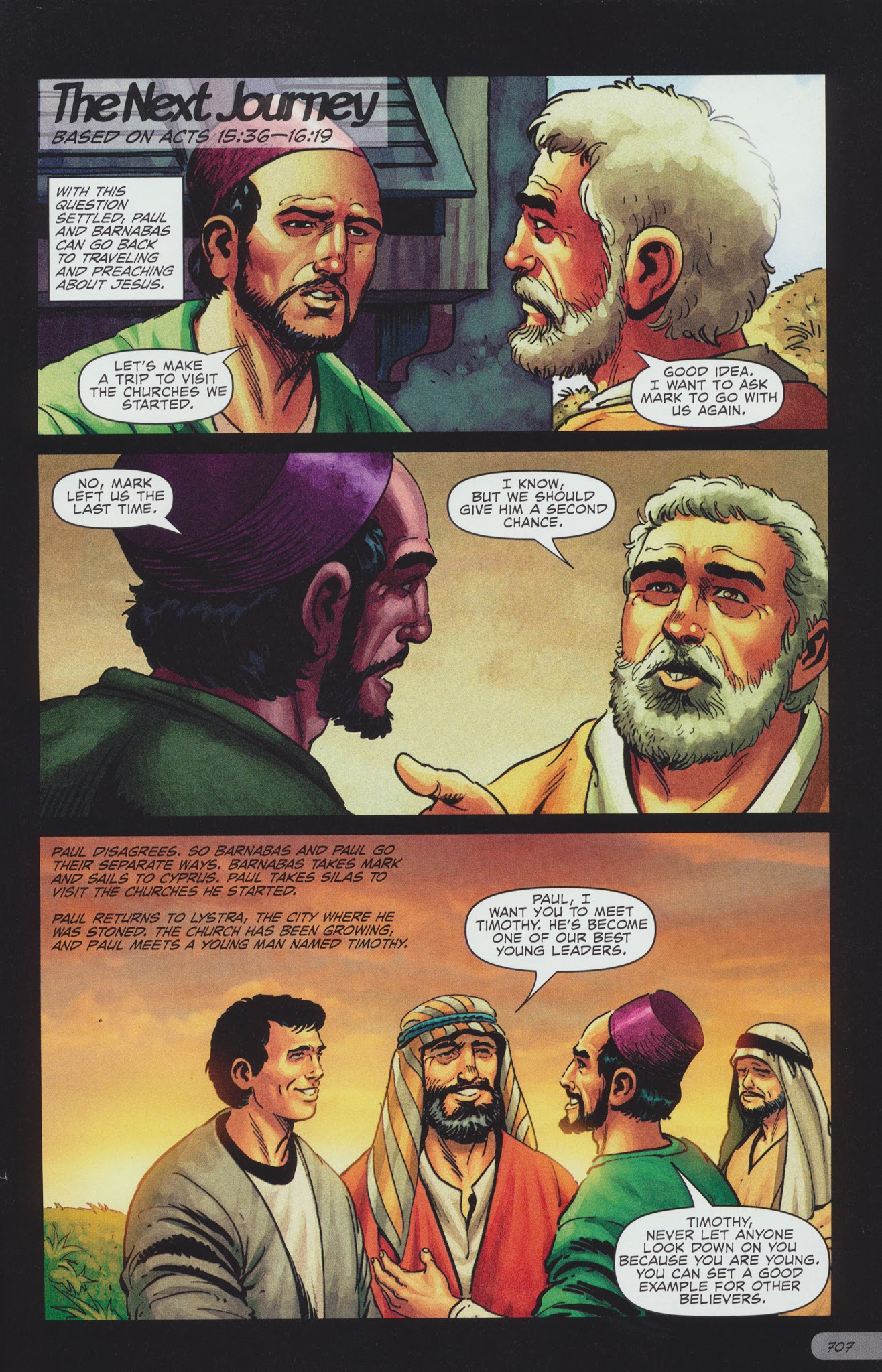 Read online The Action Bible comic -  Issue # TPB 2 - 330