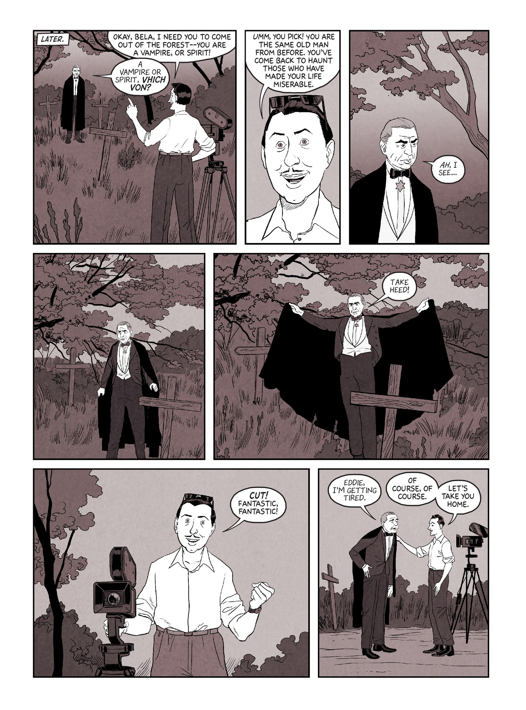 Read online Lugosi: The Rise & Fall of Hollywood's Dracula comic -  Issue # TPB (Part 2) - 54