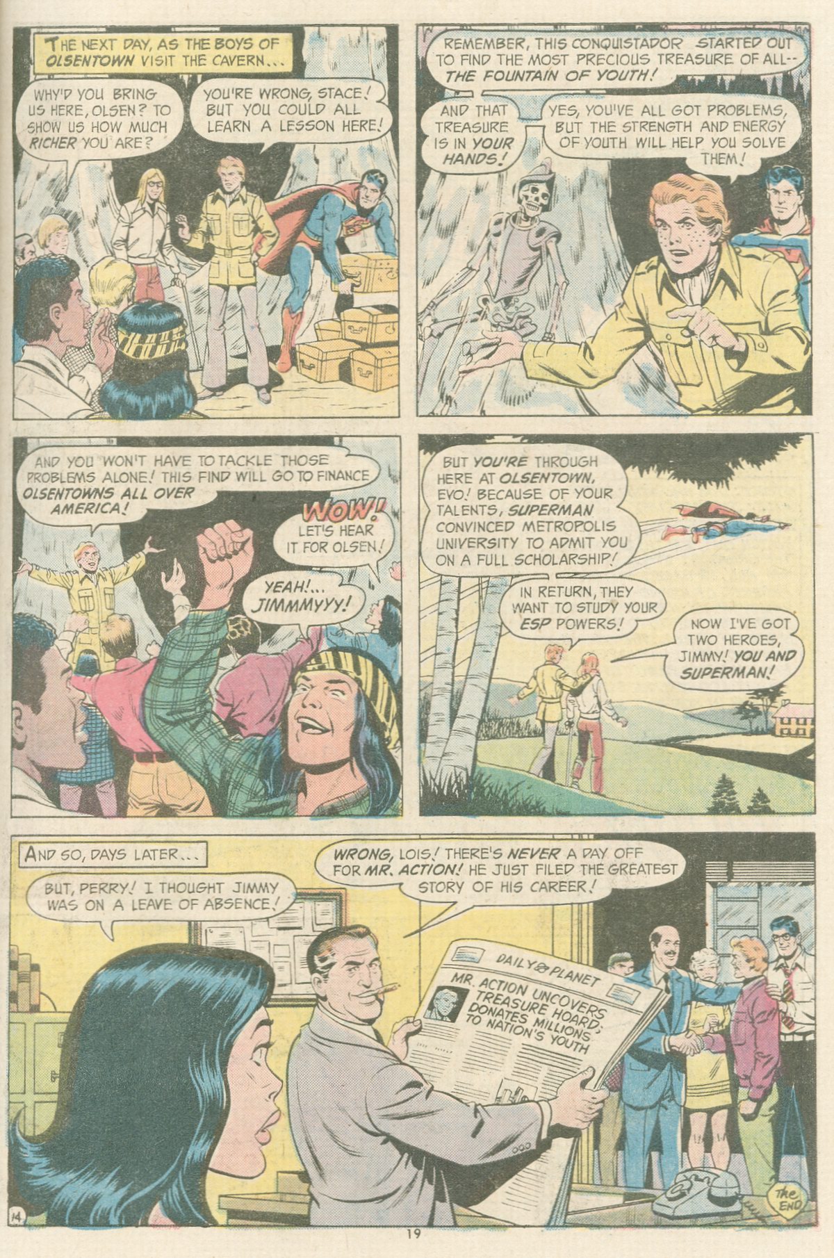 Read online The Superman Family comic -  Issue #164 - 19