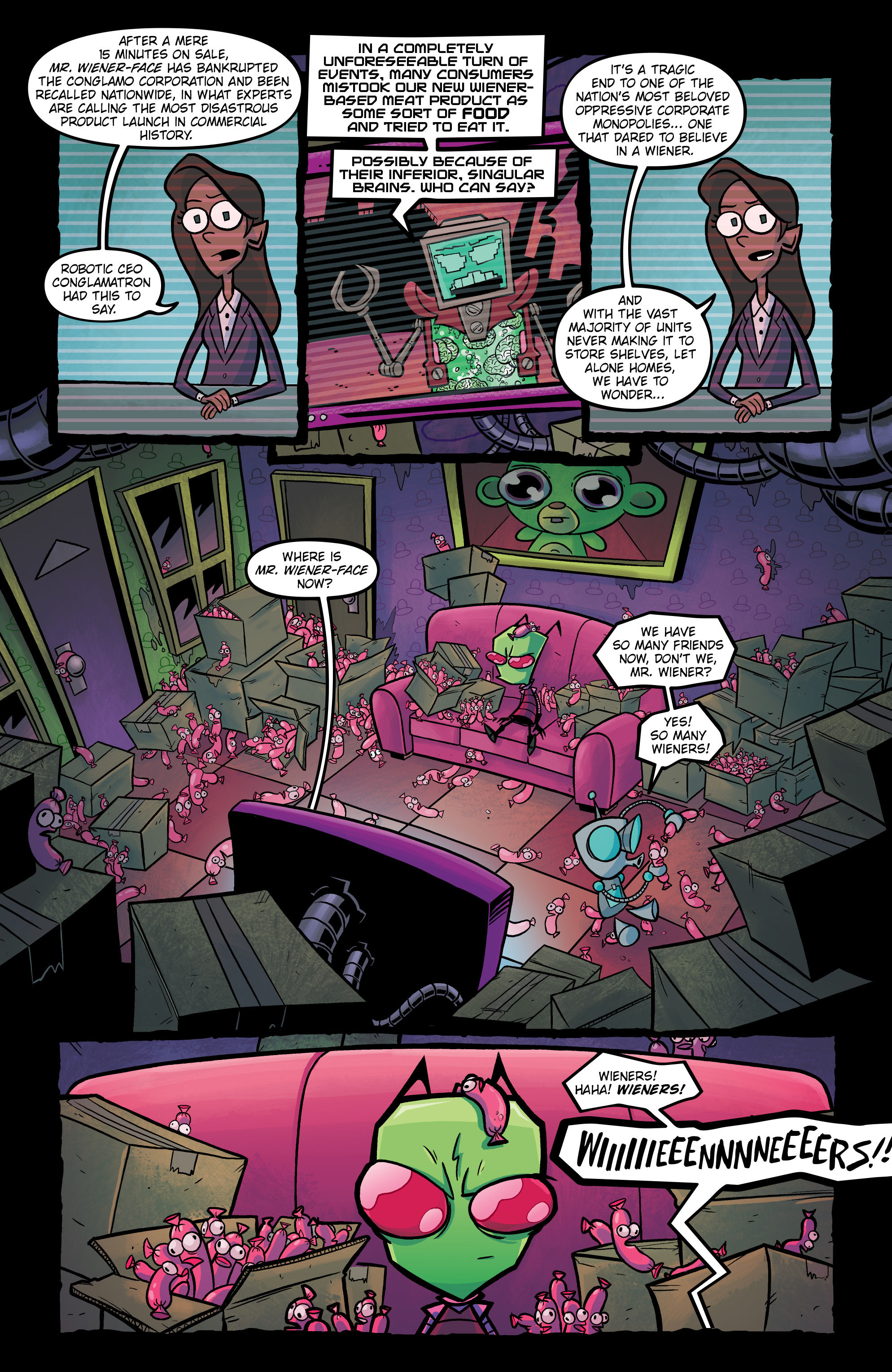 Read online Invader Zim comic -  Issue # _TPB 7 - 53