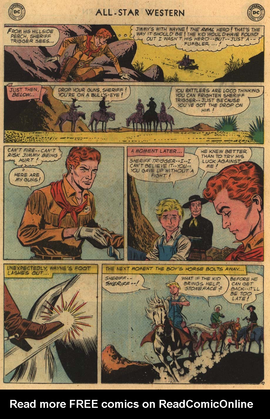 Read online All-Star Western (1951) comic -  Issue #100 - 12