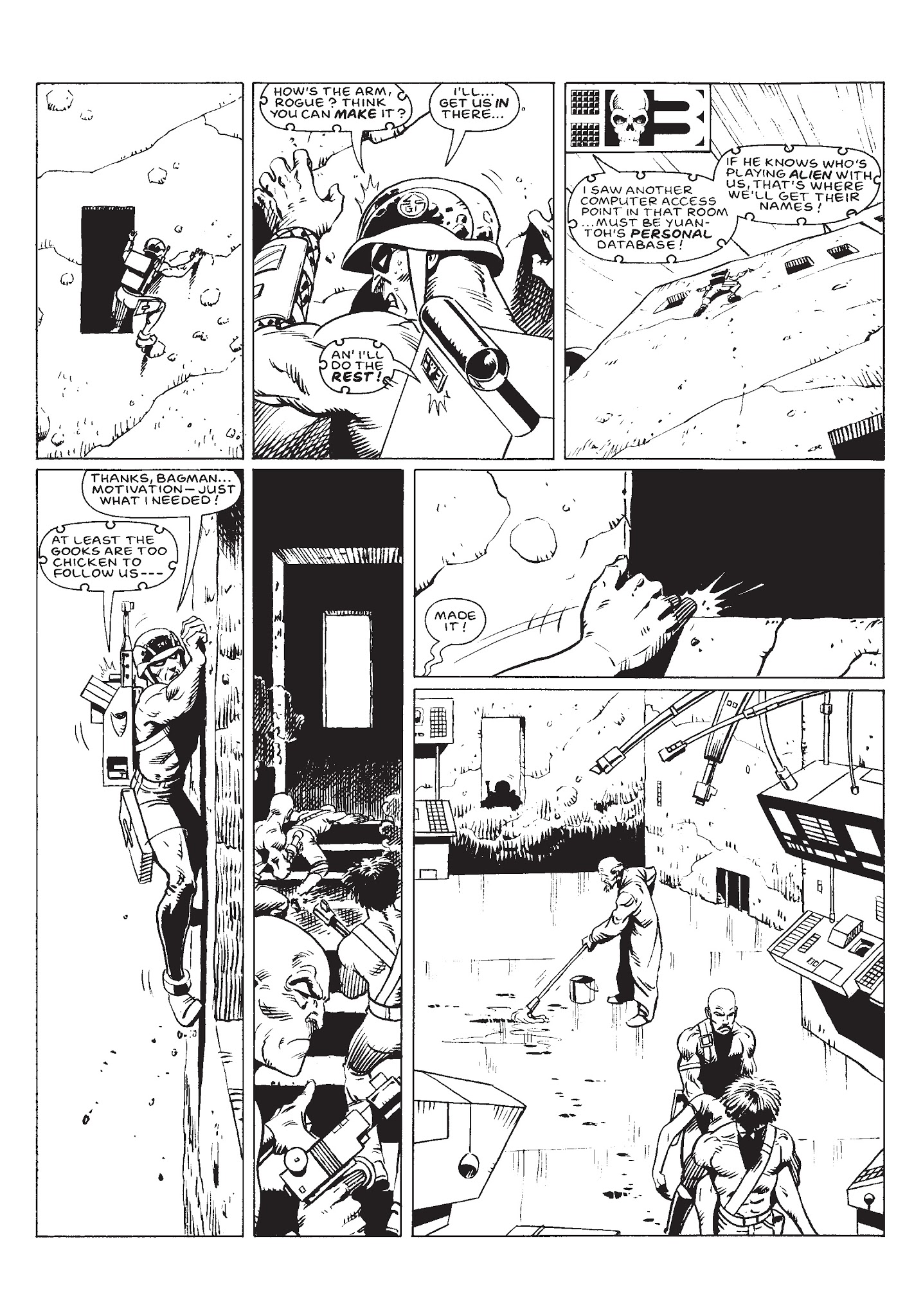 Read online Rogue Trooper: Tales of Nu-Earth comic -  Issue # TPB 3 - 180