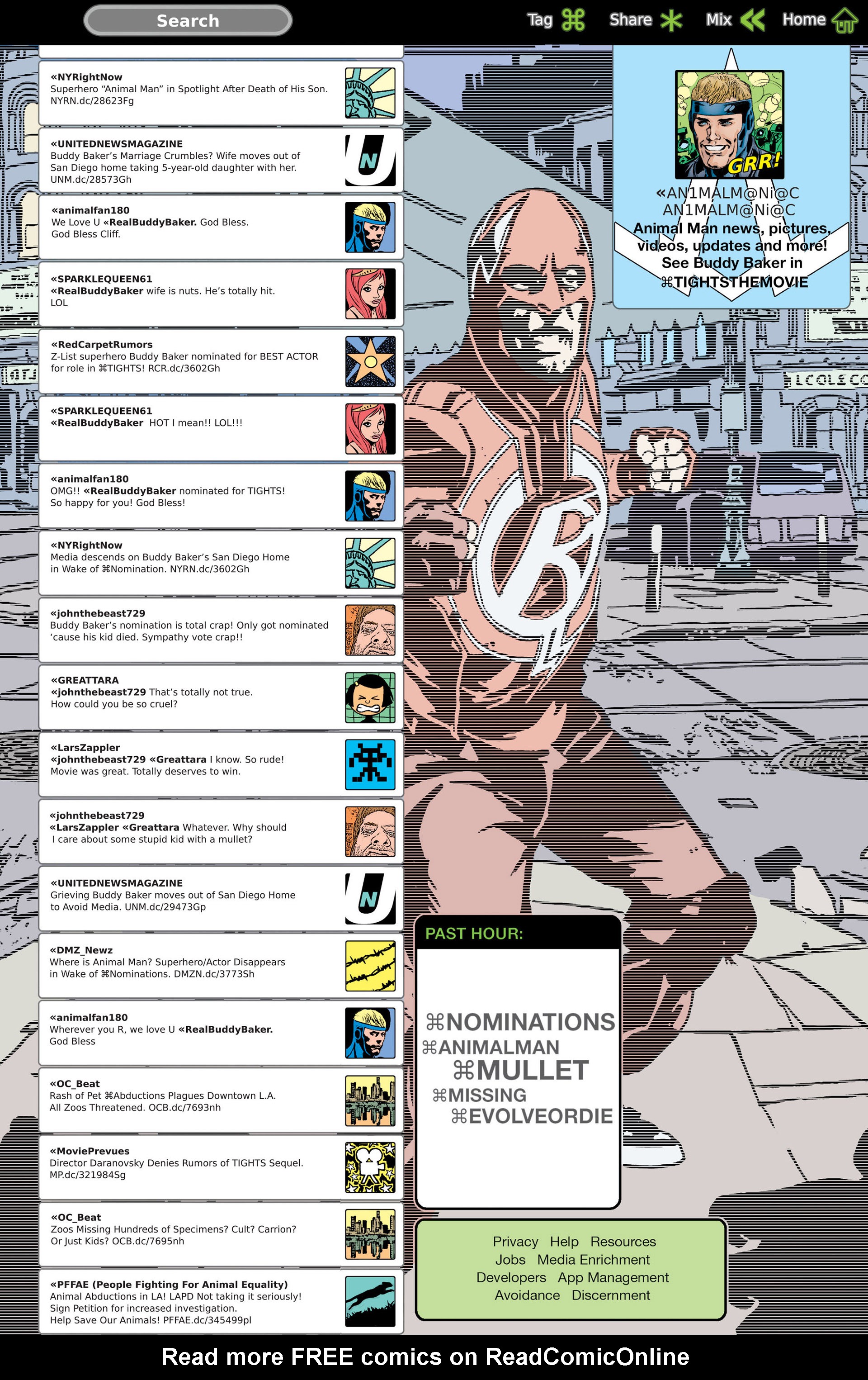 Read online Animal Man (2011) comic -  Issue #21 - 2
