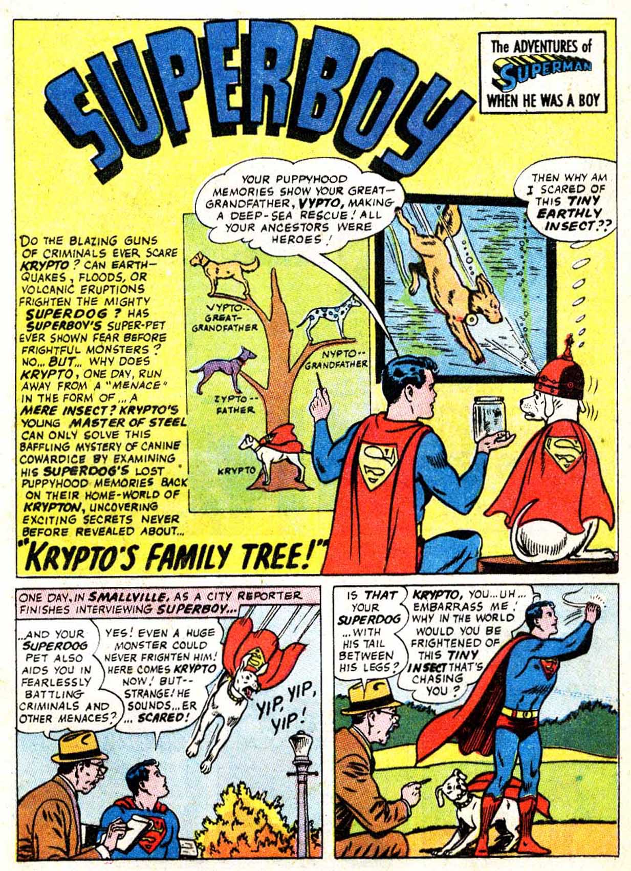 Read online Superboy (1949) comic -  Issue #126 - 16