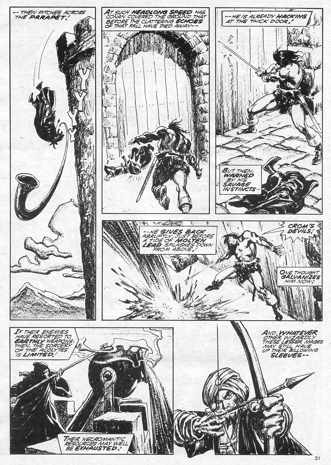 Read online The Savage Sword Of Conan comic -  Issue #18 - 31