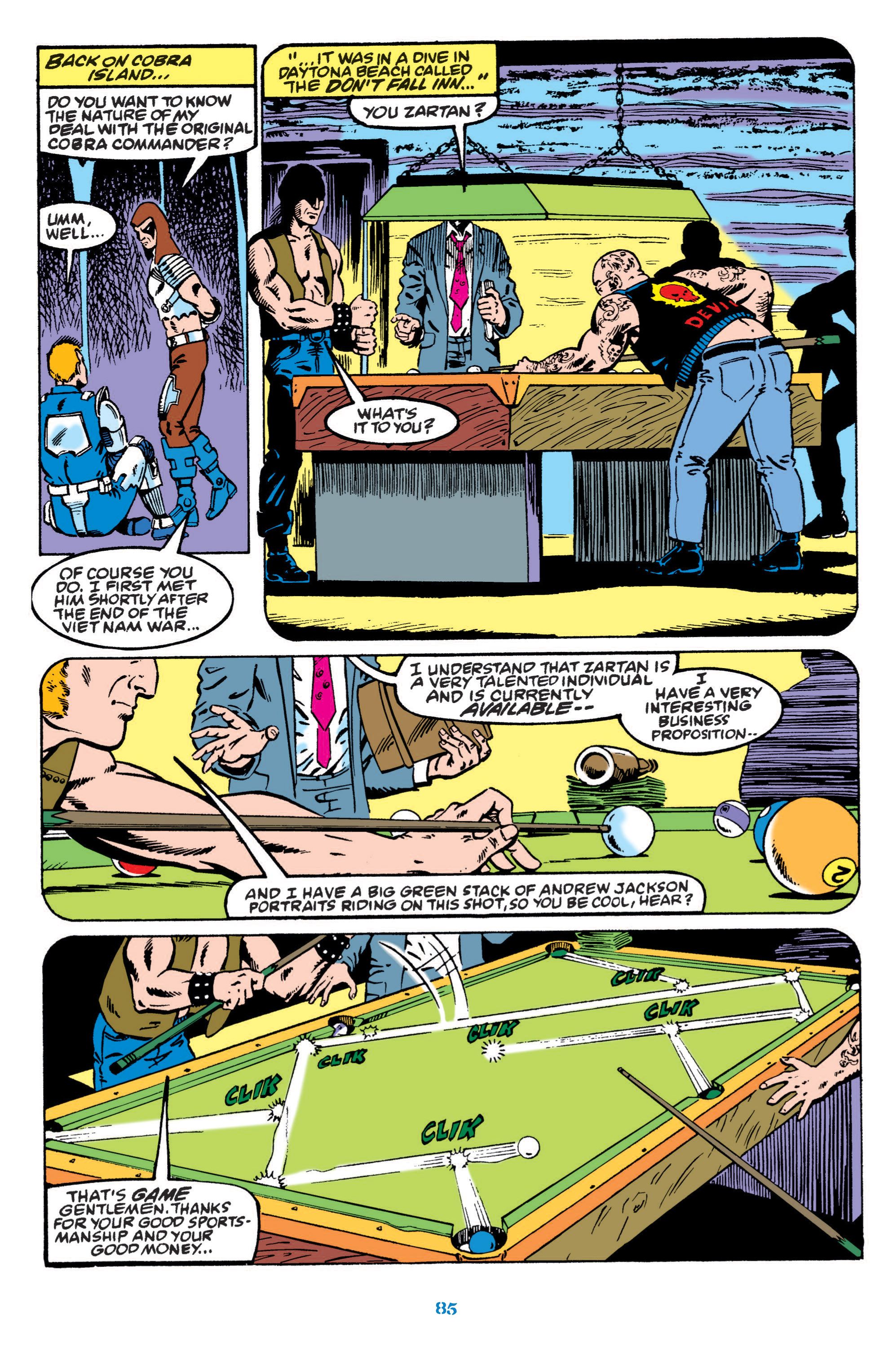 Read online Classic G.I. Joe comic -  Issue # TPB 9 (Part 1) - 86