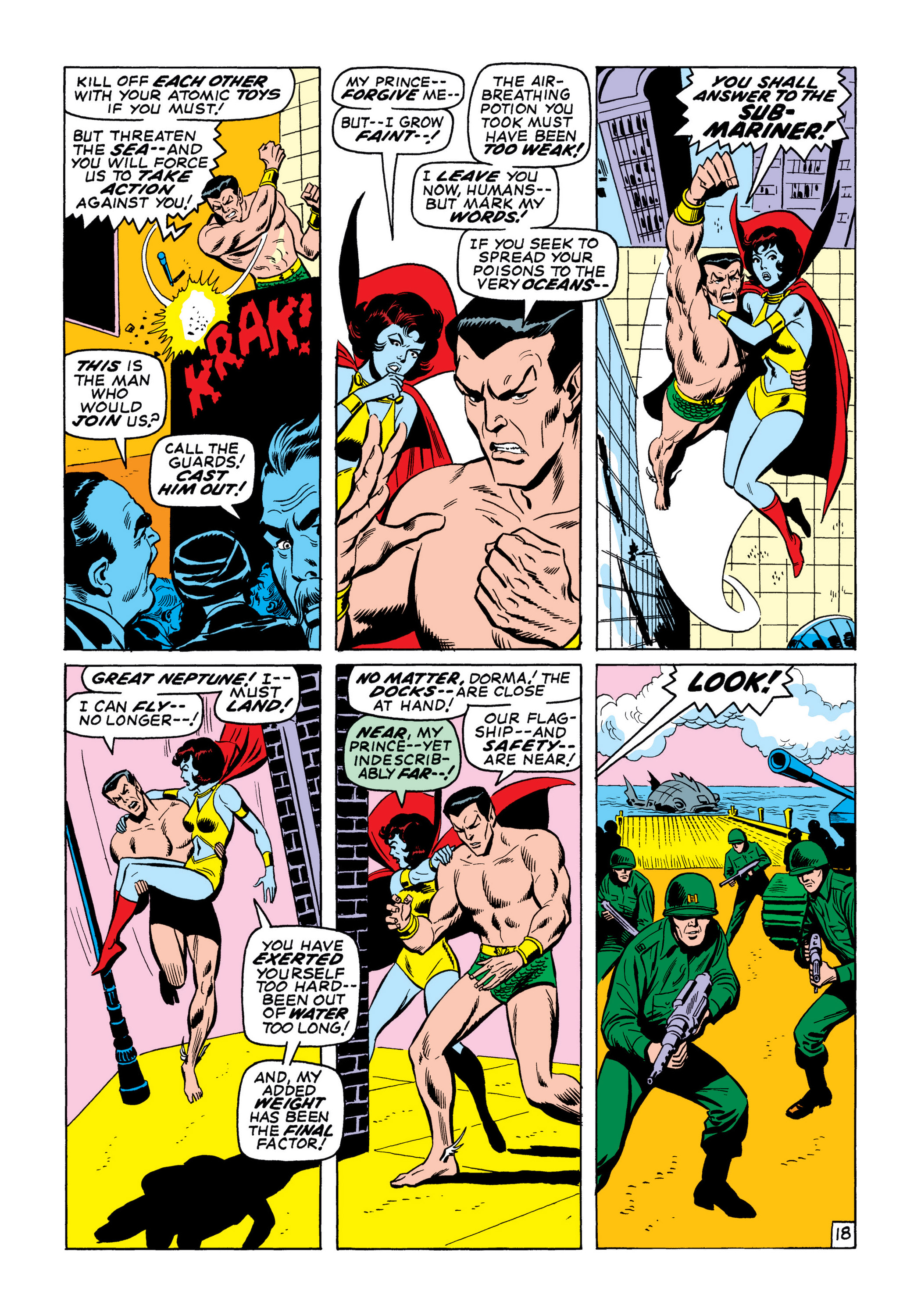Read online Marvel Masterworks: The Sub-Mariner comic -  Issue # TPB 4 (Part 3) - 57