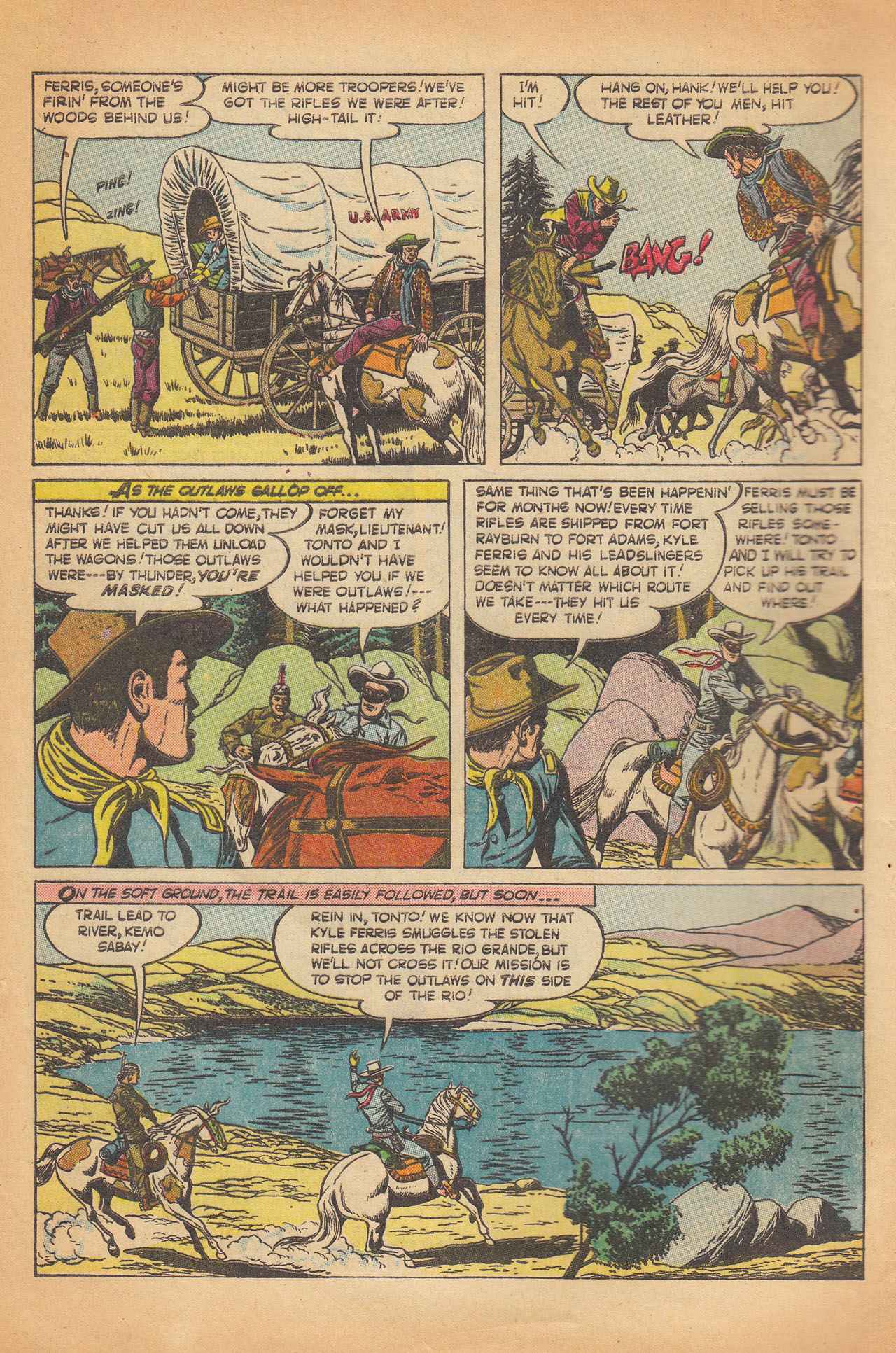 Read online The Lone Ranger (1948) comic -  Issue #61 - 4