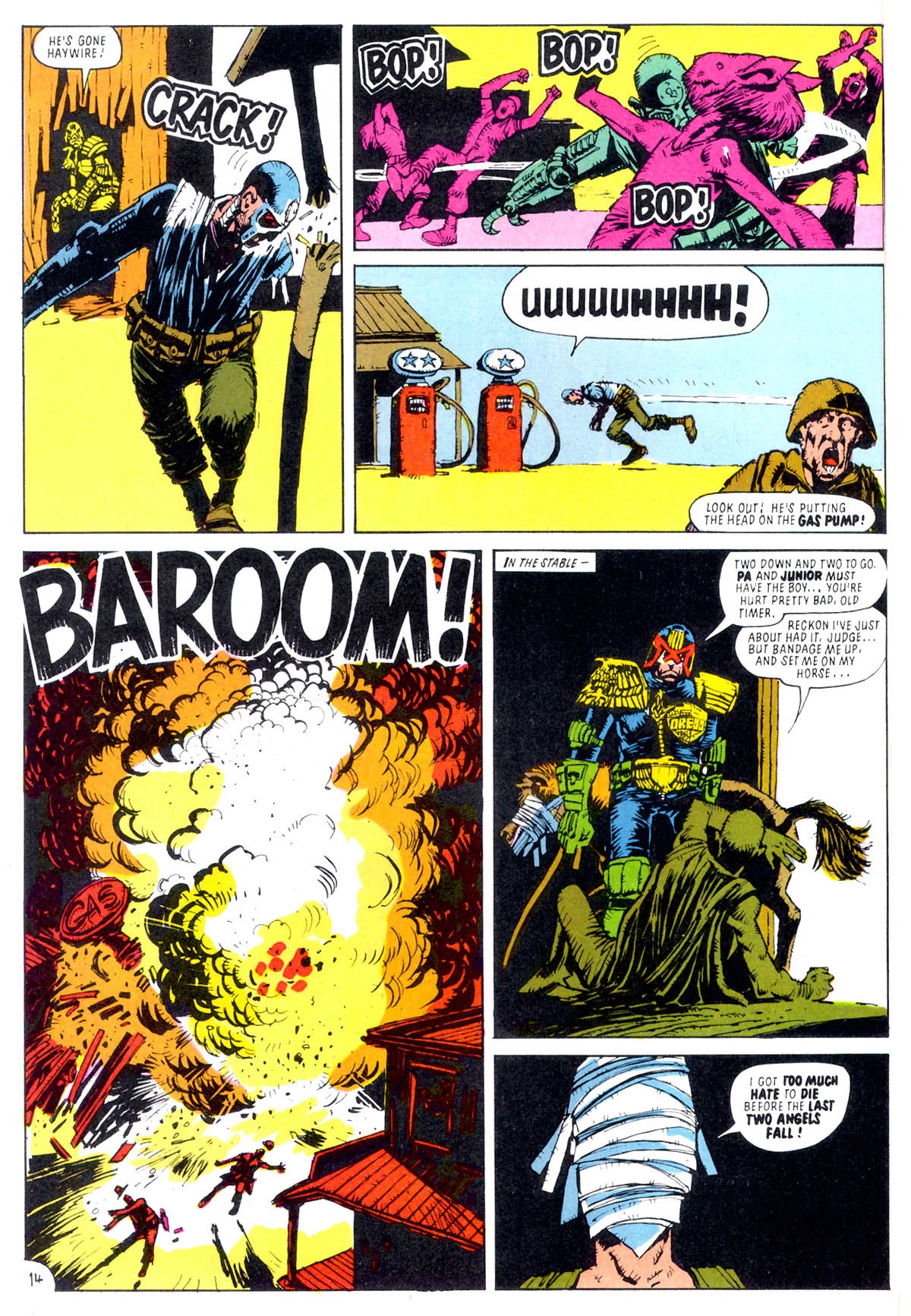 Read online Judge Dredd: The Judge Child Quest comic -  Issue #5 - 17
