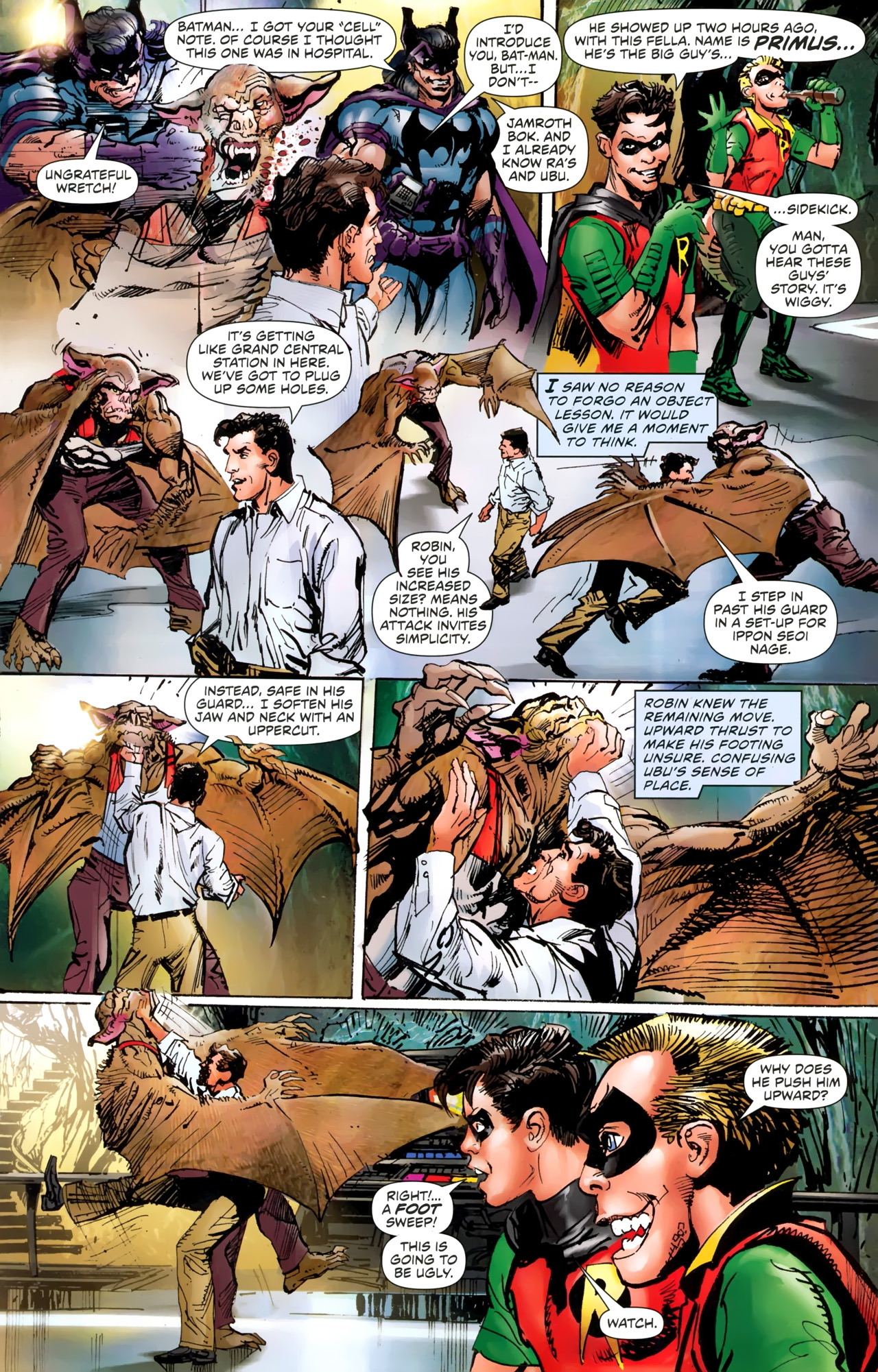 Read online Batman: Odyssey (2010) comic -  Issue #6 - 19