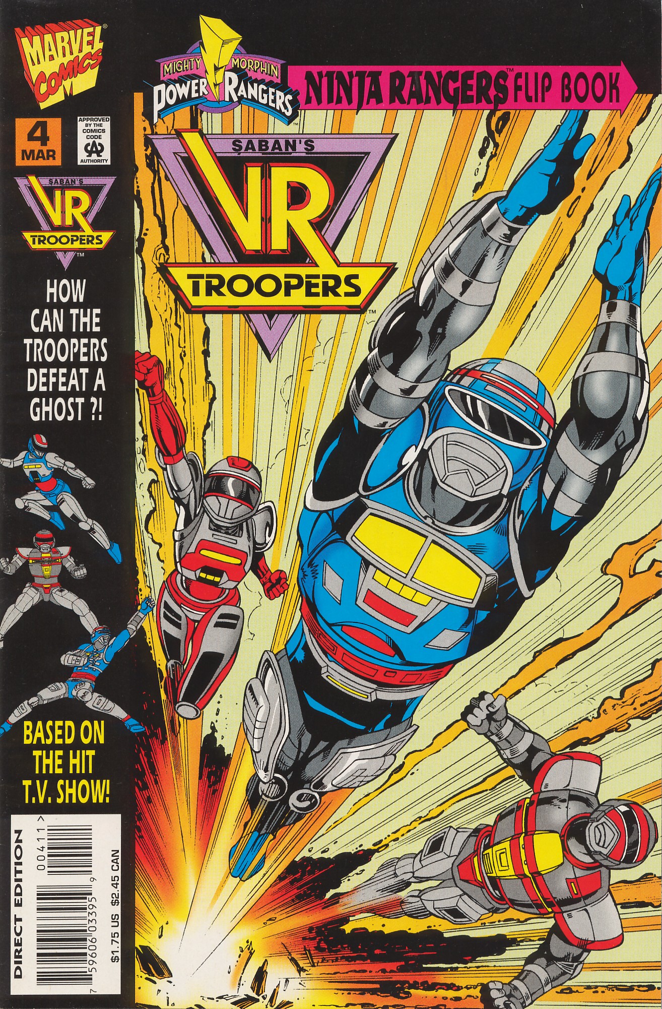 Read online Mighty Morphin Power Rangers: Ninja Rangers/VR Troopers comic -  Issue #4 - 15