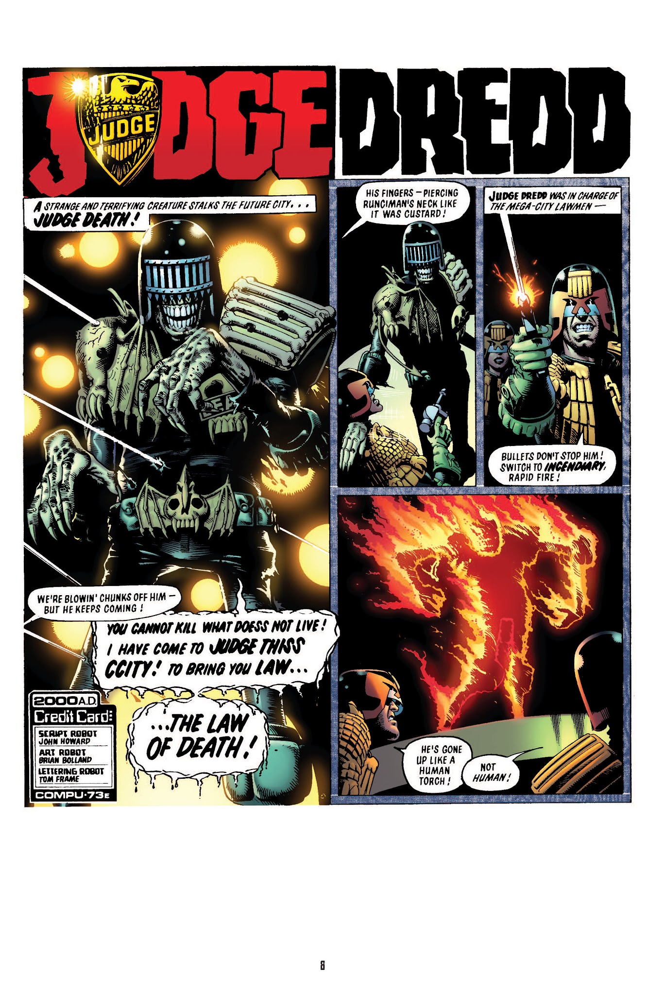 Read online Free Comic Book Day 2013: Judge Dredd Classics comic -  Issue # Full - 8