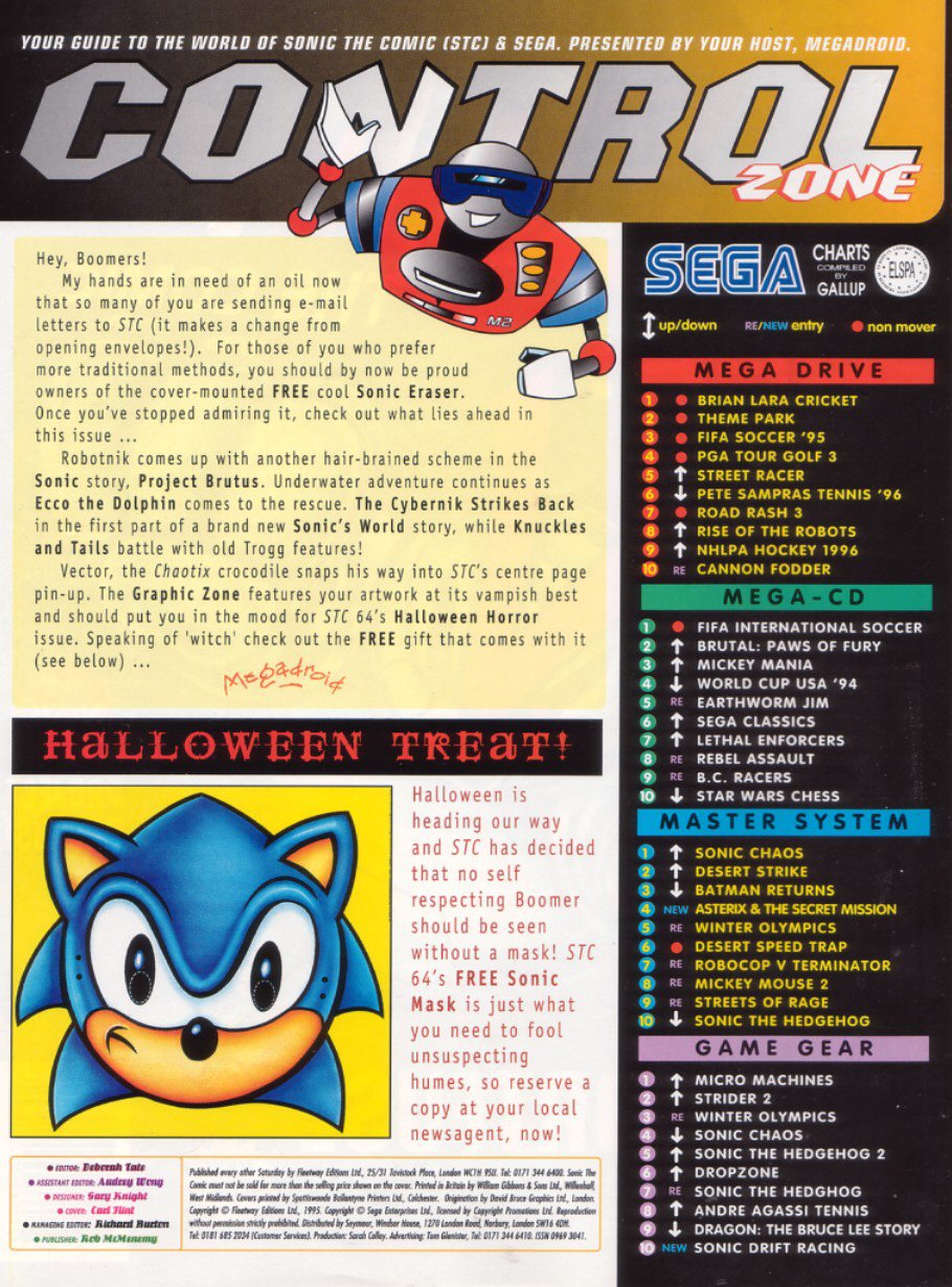 Read online Sonic the Comic comic -  Issue #63 - 2