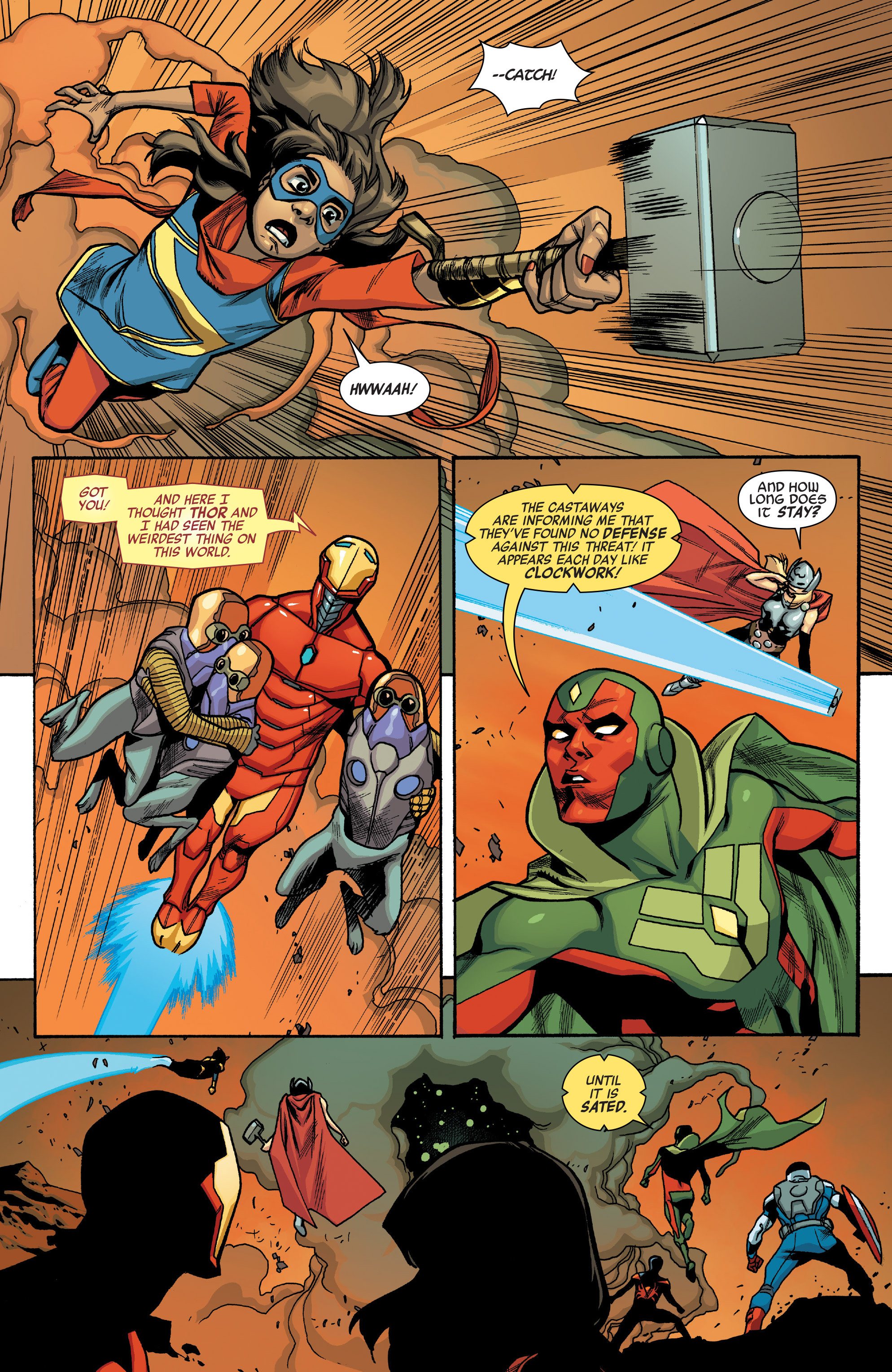 Read online All-New, All-Different Avengers comic -  Issue #10 - 13