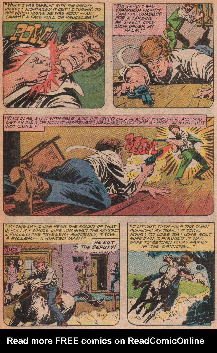 Read online All-Star Western (1970) comic -  Issue #9 - 47