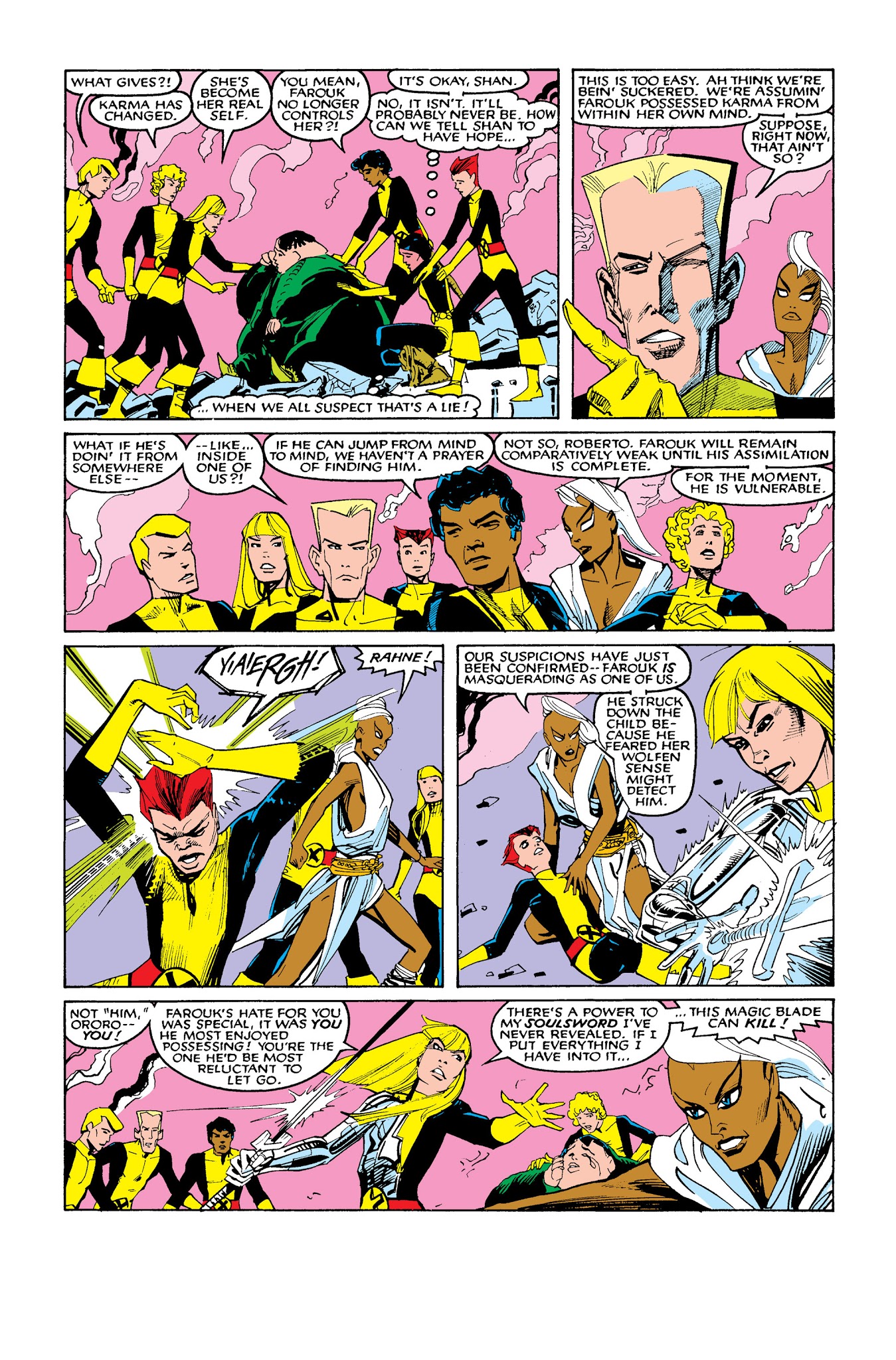 Read online New Mutants Classic comic -  Issue # TPB 4 - 206