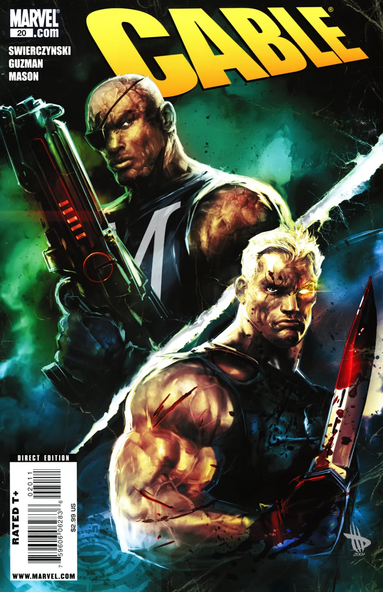 Read online Cable (2008) comic -  Issue #20 - 1