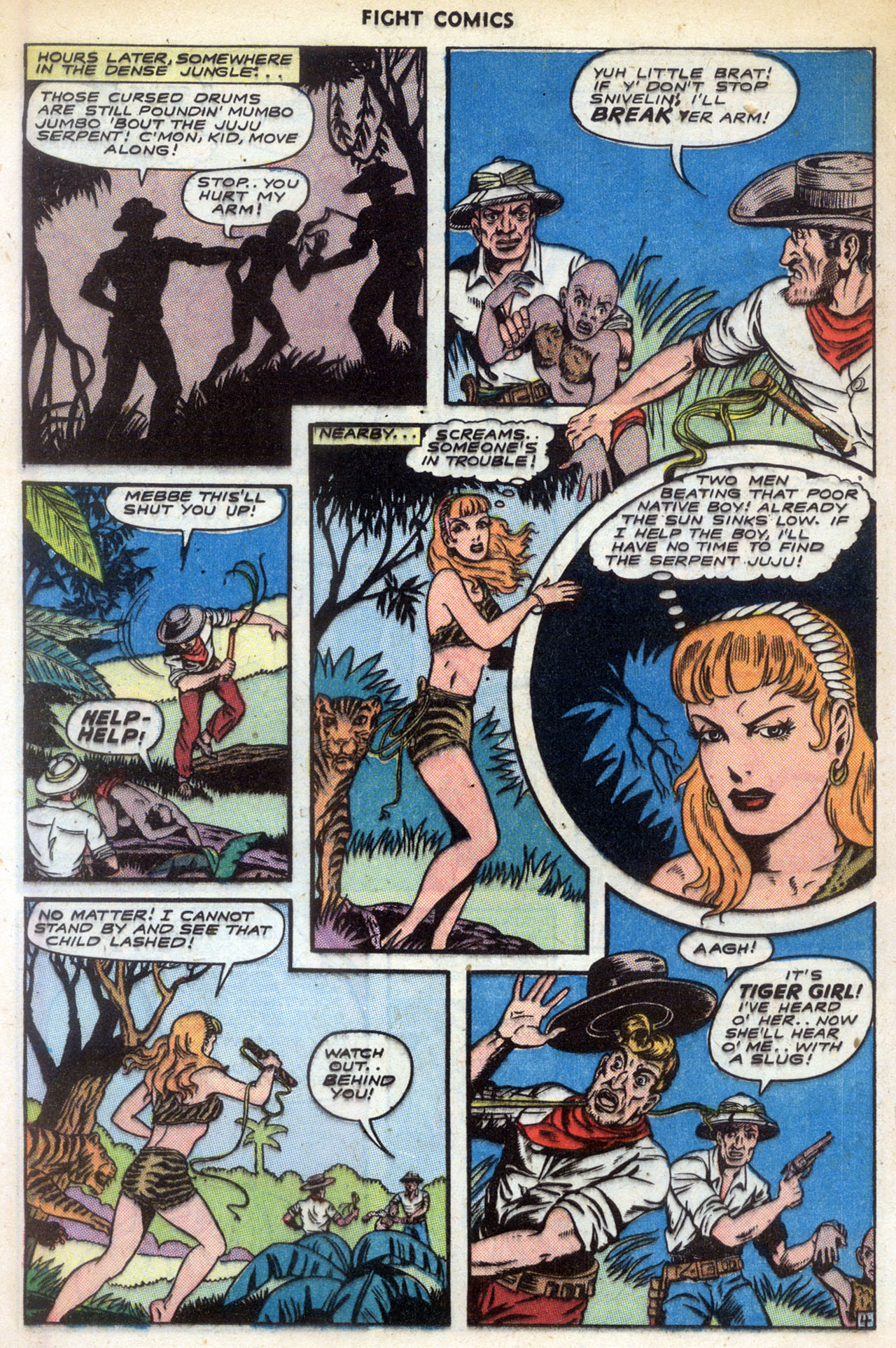 Read online Fight Comics comic -  Issue #34 - 16